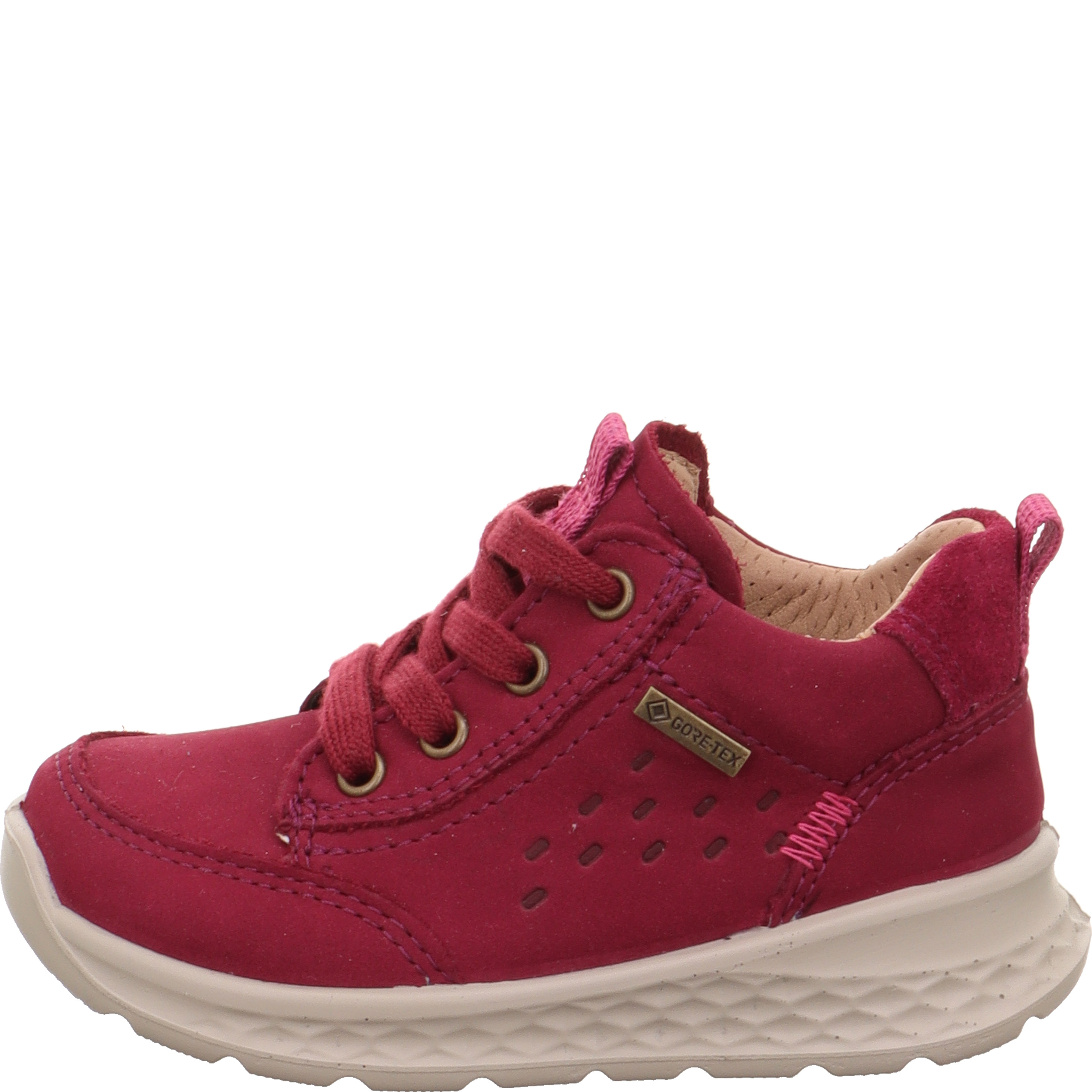 Superfit BREEZE Mädchen Sneaker low - Material: Leder in Rot