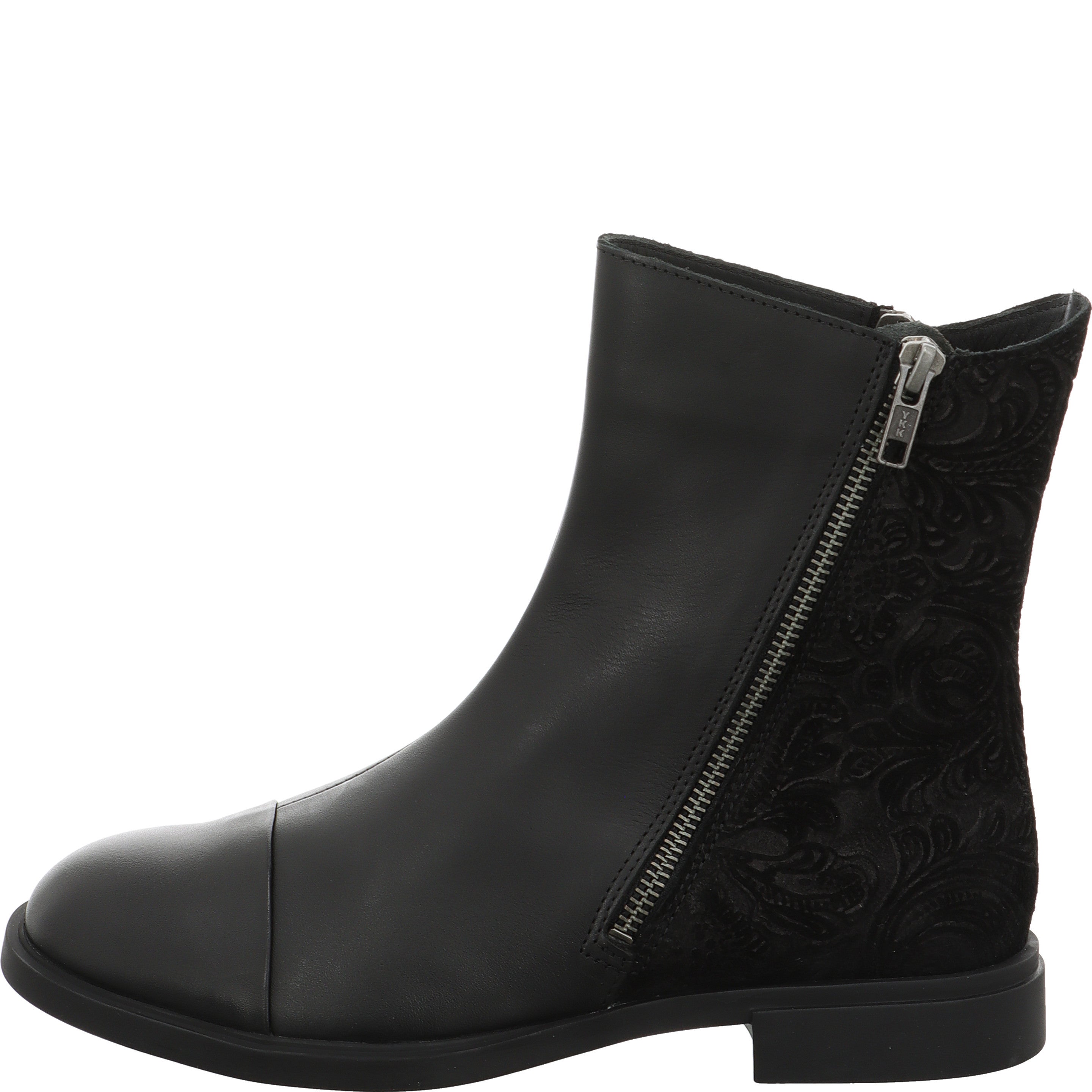 Think! NINA Damen Stiefelette - Material: Leder in Schwarz