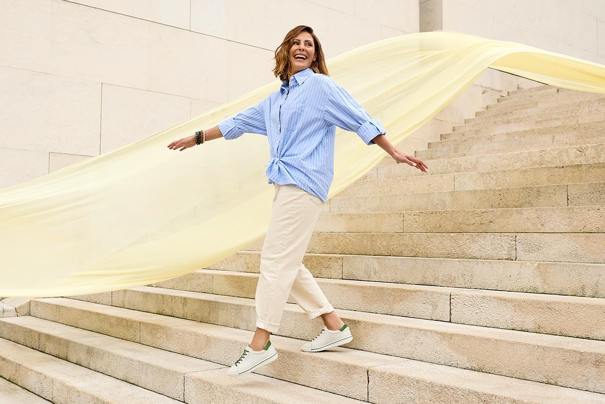 legero Woman ALIA Sneakers low with Lacing - Colour: White legero Woman ALIA Sneakers low with Lacing - Colour: White