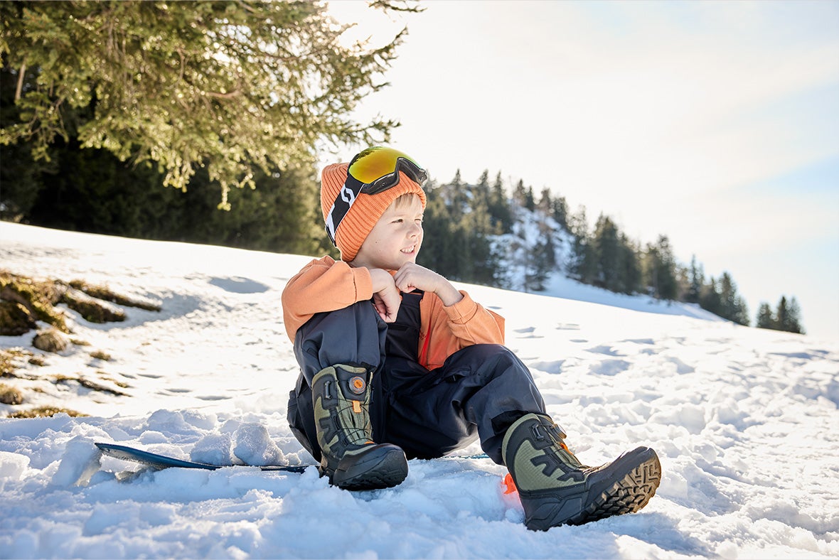 superfit Jungen ROCKET Stiefel mit BOA® Drehverschluss - Material: Synthetik - Farbe: Grün