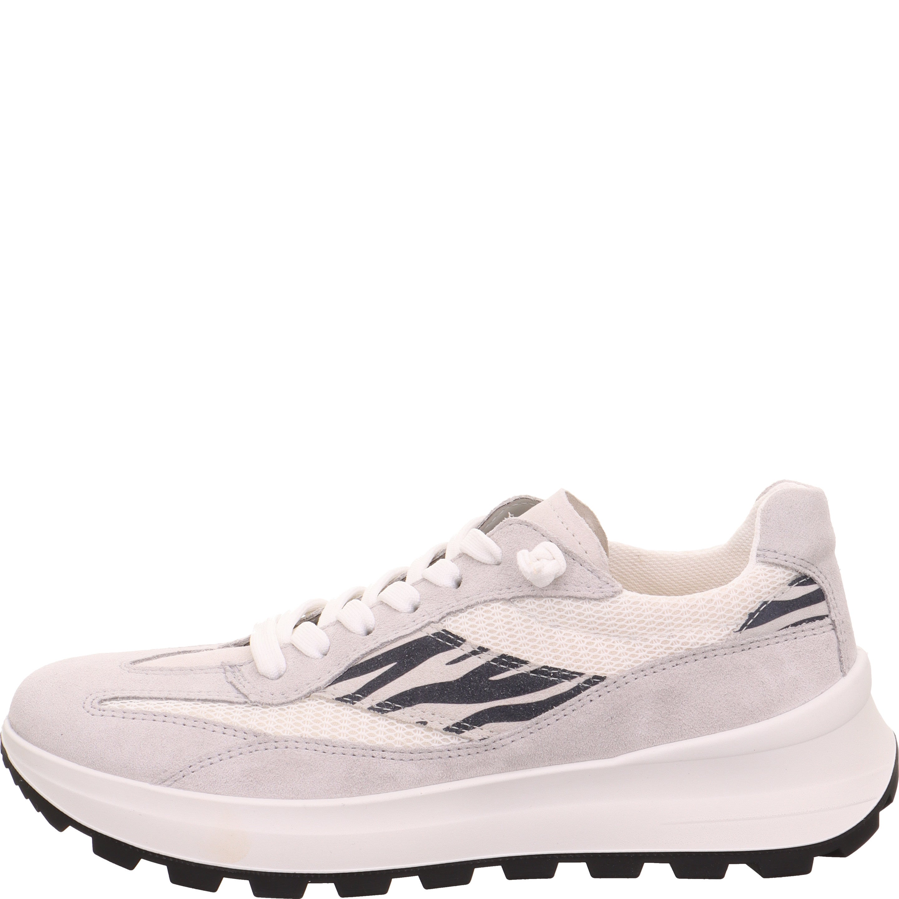 legero T4 RUN Damen Sneaker low - Material: Leder/Textil in Grau