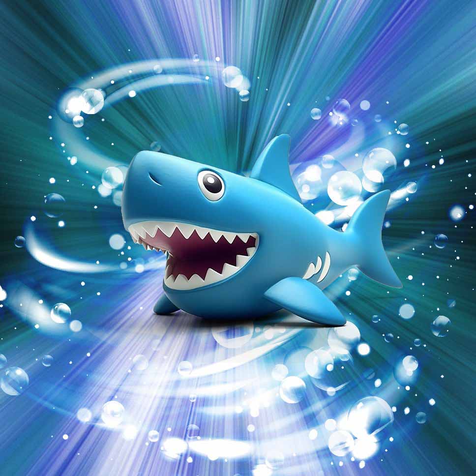 the superfit superfriends - Harry the shark