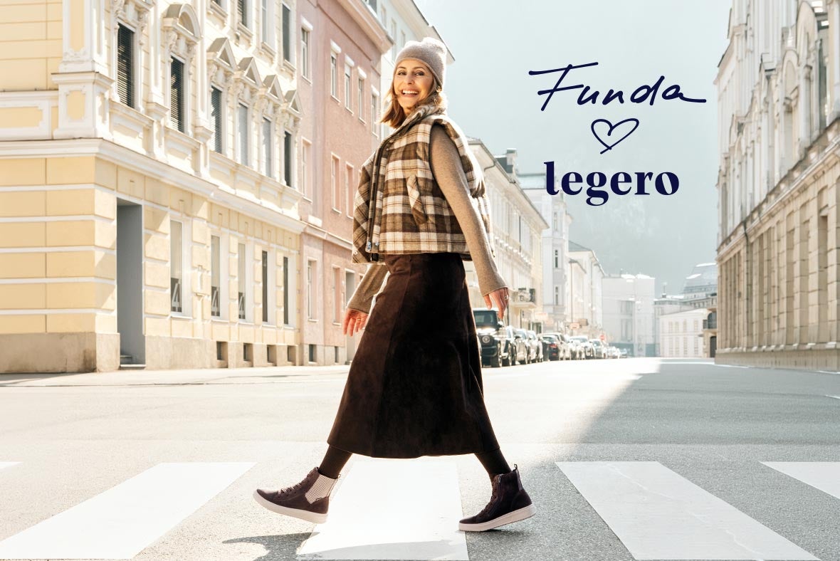 legero Damen REJOISE Schnürboots mit Reißverschluss/Schnürung - Farbe: Braun - Material: Nappaleder