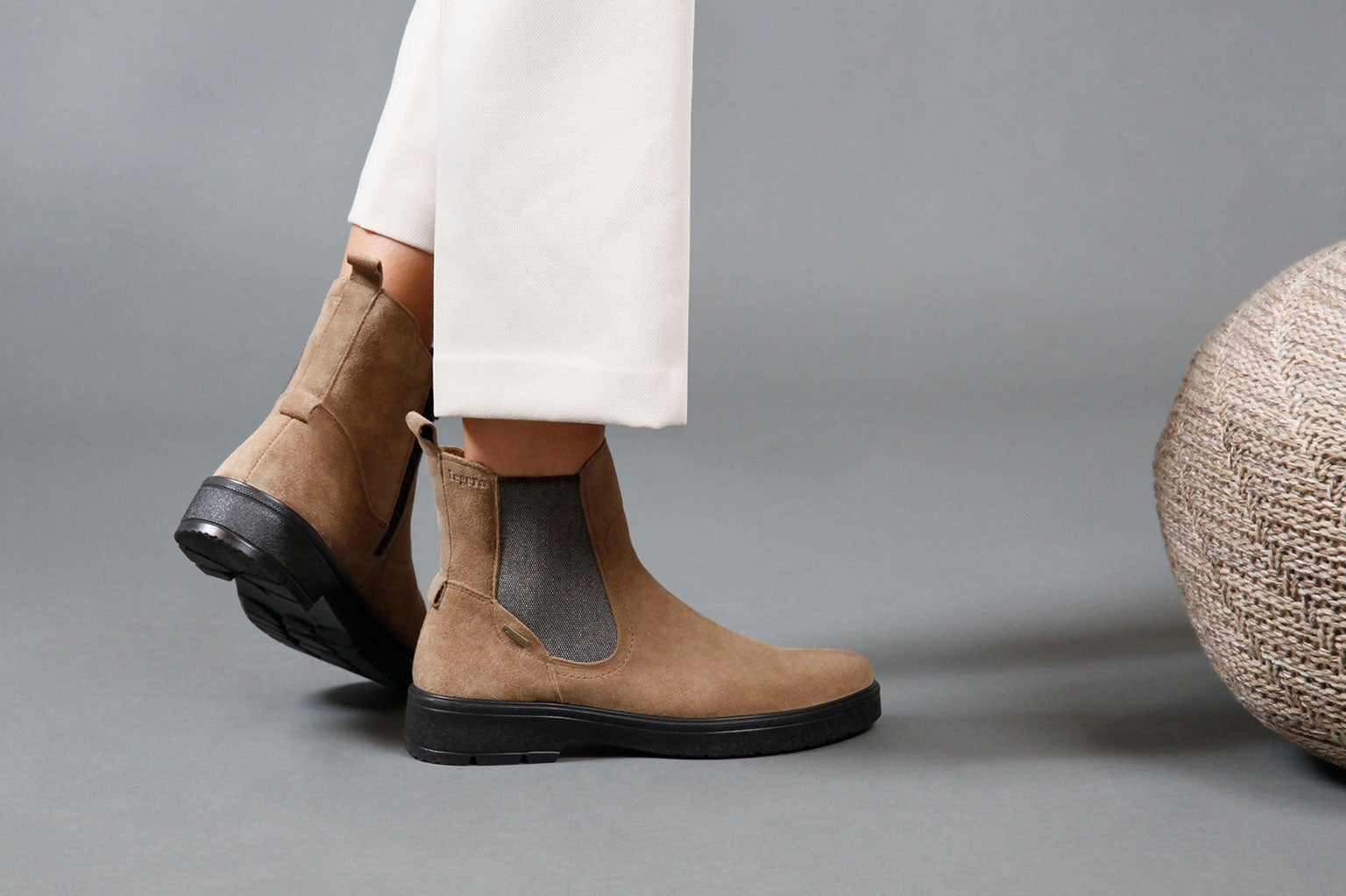 legero MYSTIC Women Boots with Zip - Color: Palude legero MYSTIC Women Boots with Zip - Material: suede - Color: Brown