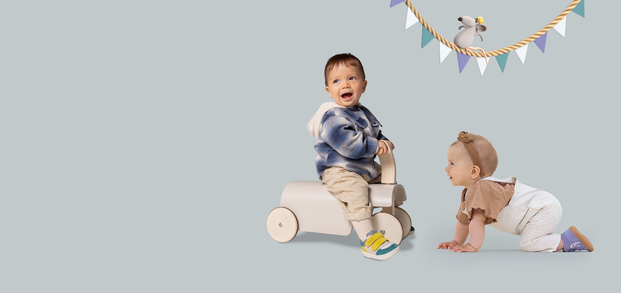 superfit Sneaker - Mädchen FLUMMI Sneaker high blau, Jungen SUPIES Sneaker low grün