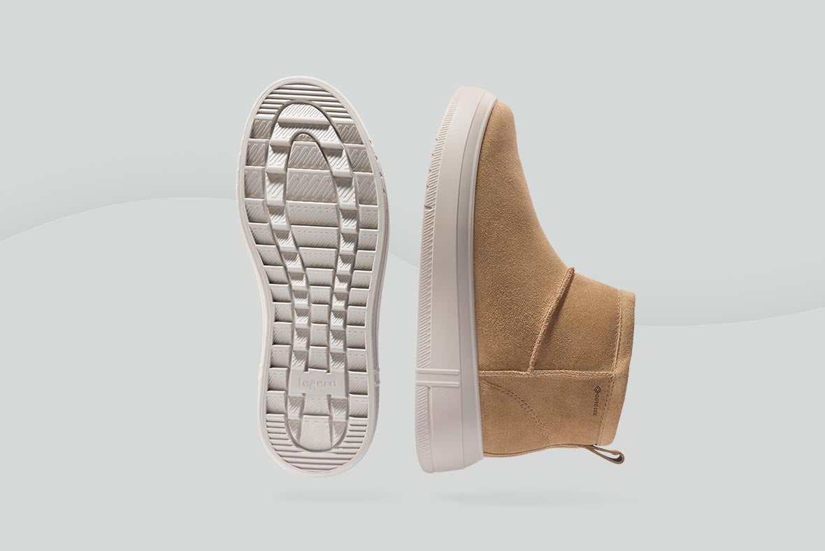 legero Woman WONDER Ankle boot  with Zip - Colour: Beige legero Woman WONDER Ankle boot  with Zip - Material: Suede - Colour: Beige