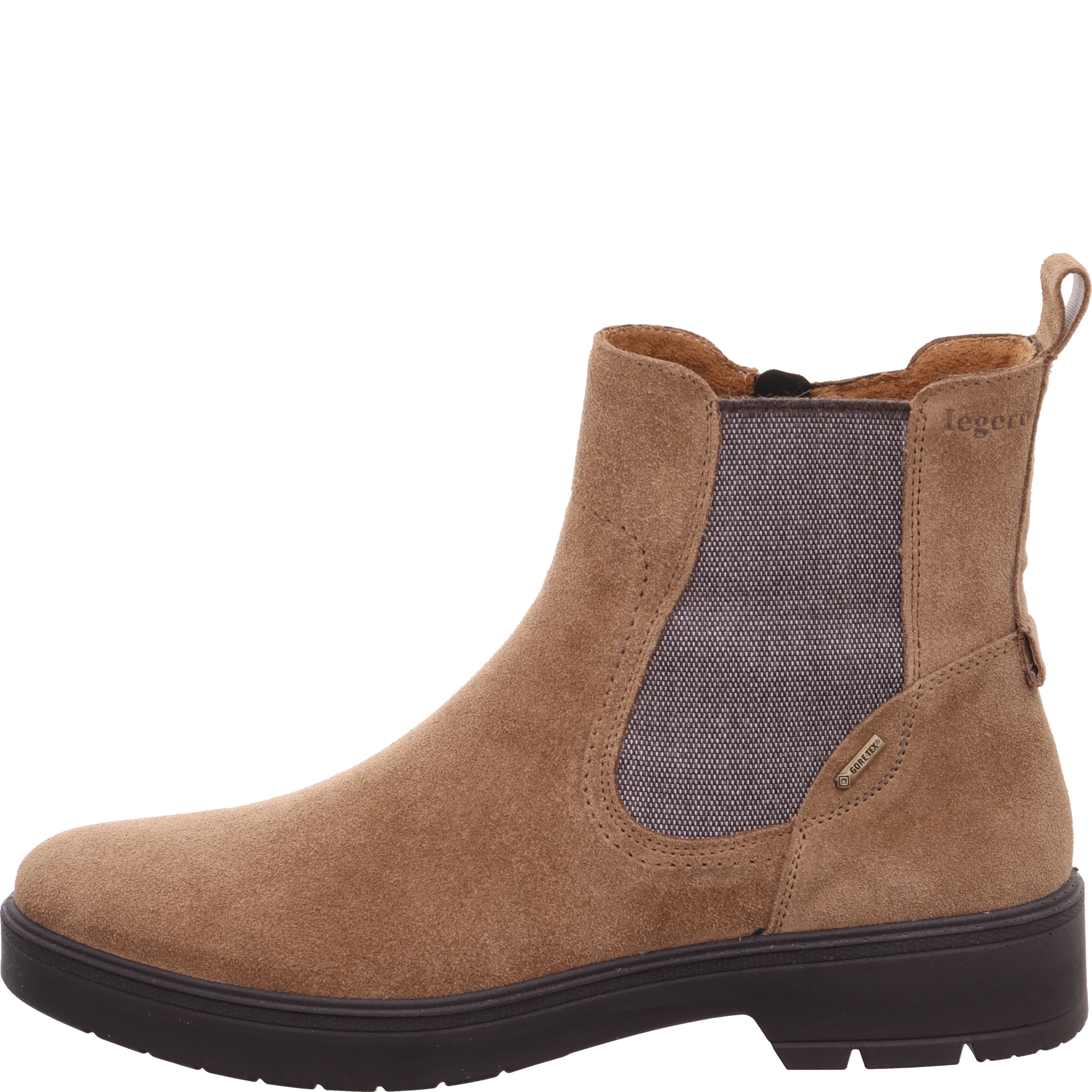 Legero MYSTIC Damen Chelsea Boots - Material: Leder in Beige