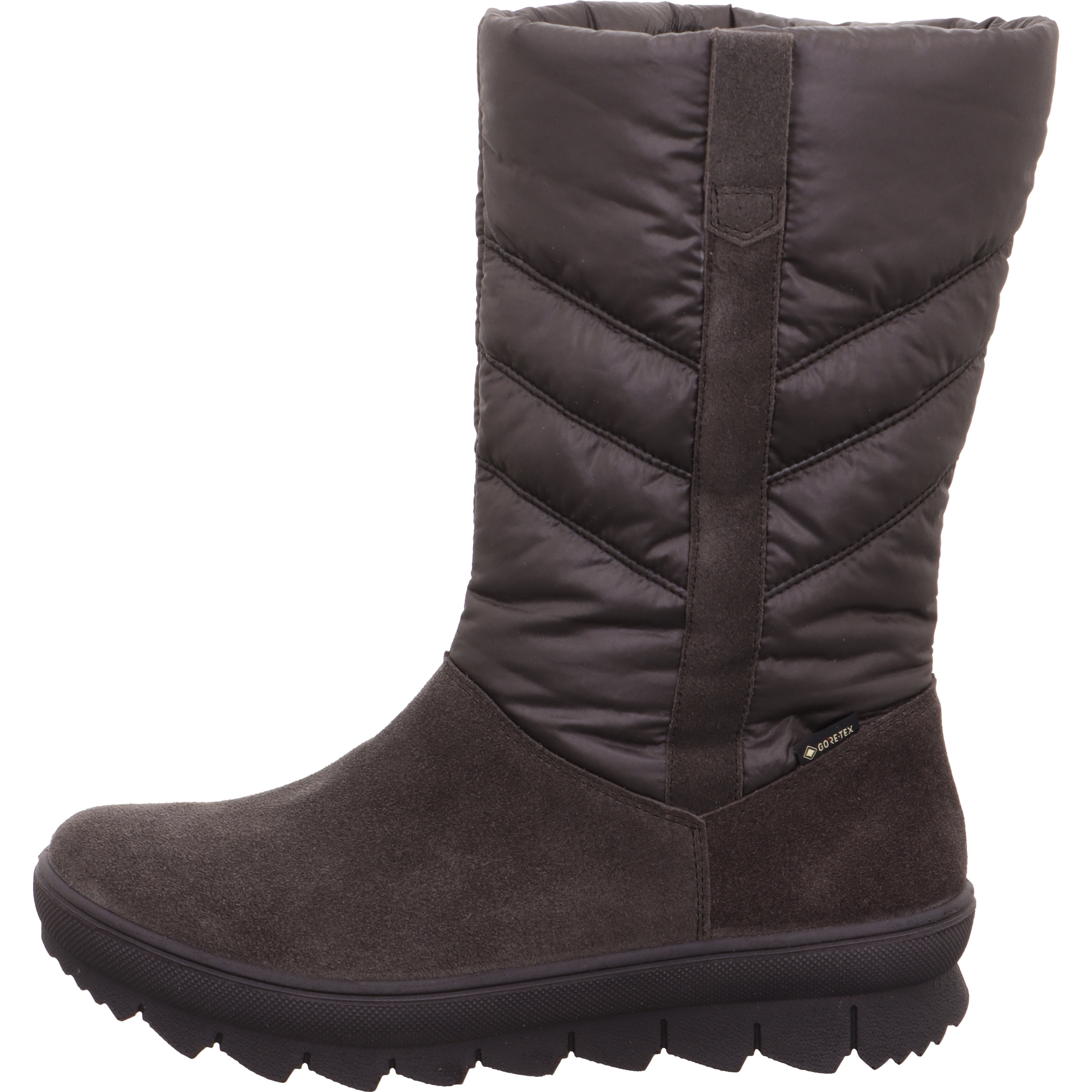 Legero NOVARA Damen Stiefel - Material: Leder/Textil in Grau