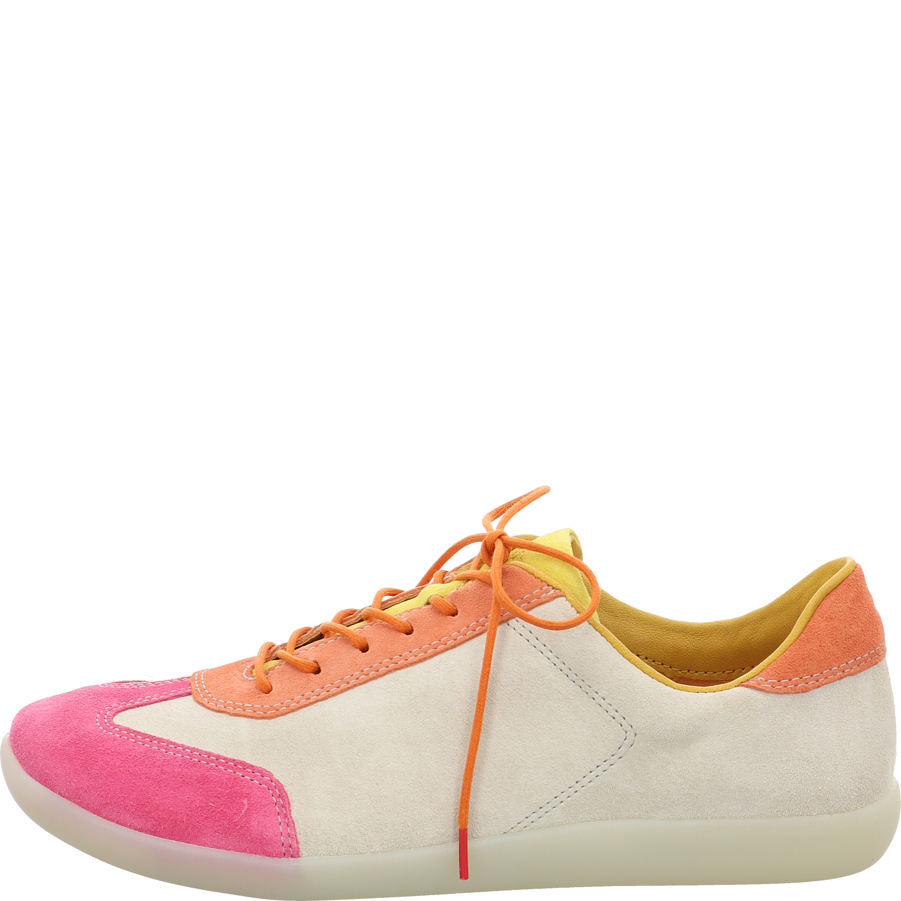 Think! NATURE Damen Sneaker low - Material: Leder in Pink