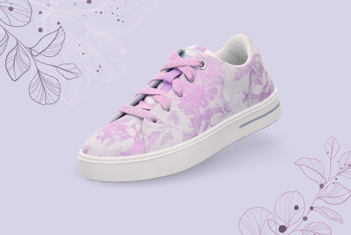 superfit Mädchen STELLA Sneaker low mit Reißverschluss/Schnürung - Farbe: Weiß - Material: Effektleder