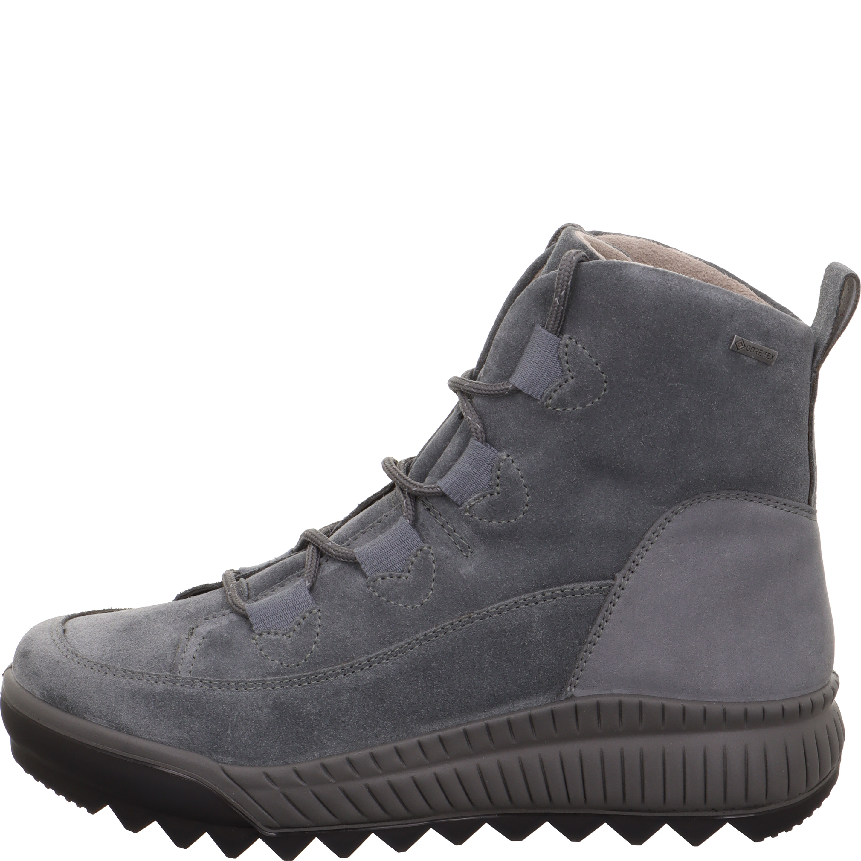 Legero TIRANO Woman Lace-up boot - Material: Leather in Grey