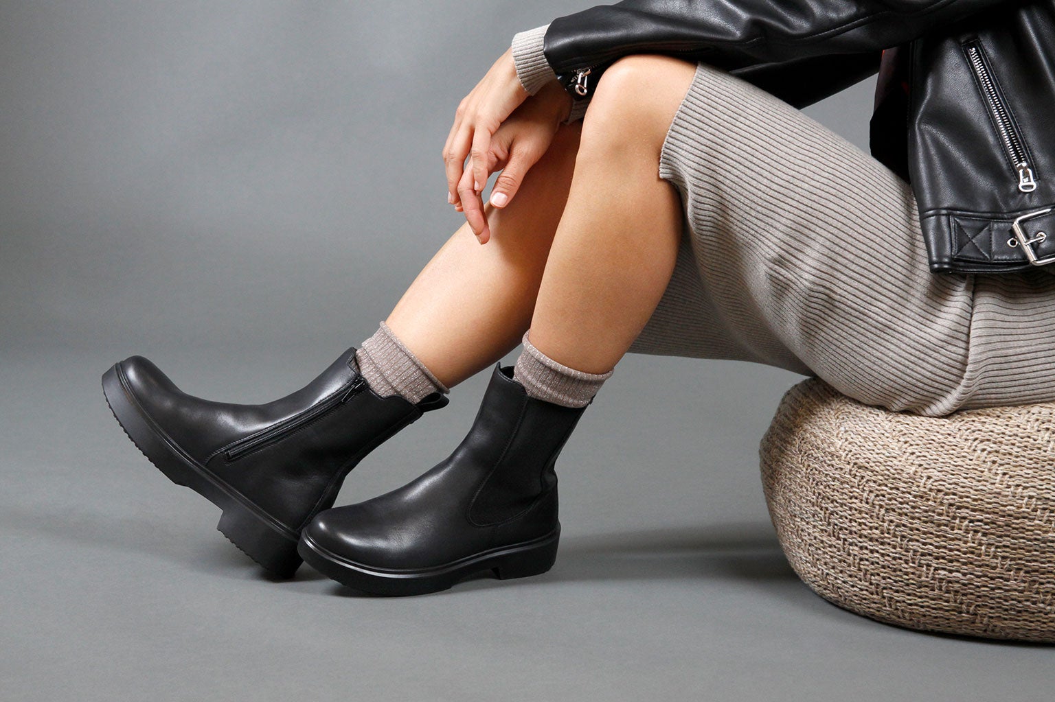 legero ANGEL Damen Chelsea Boots mit Reißverschluss - Farbe: schwarz legero ANGEL Damen Chelsea Boots mit Reißverschluss - Material: Nappaleder - Farbe: schwarz
