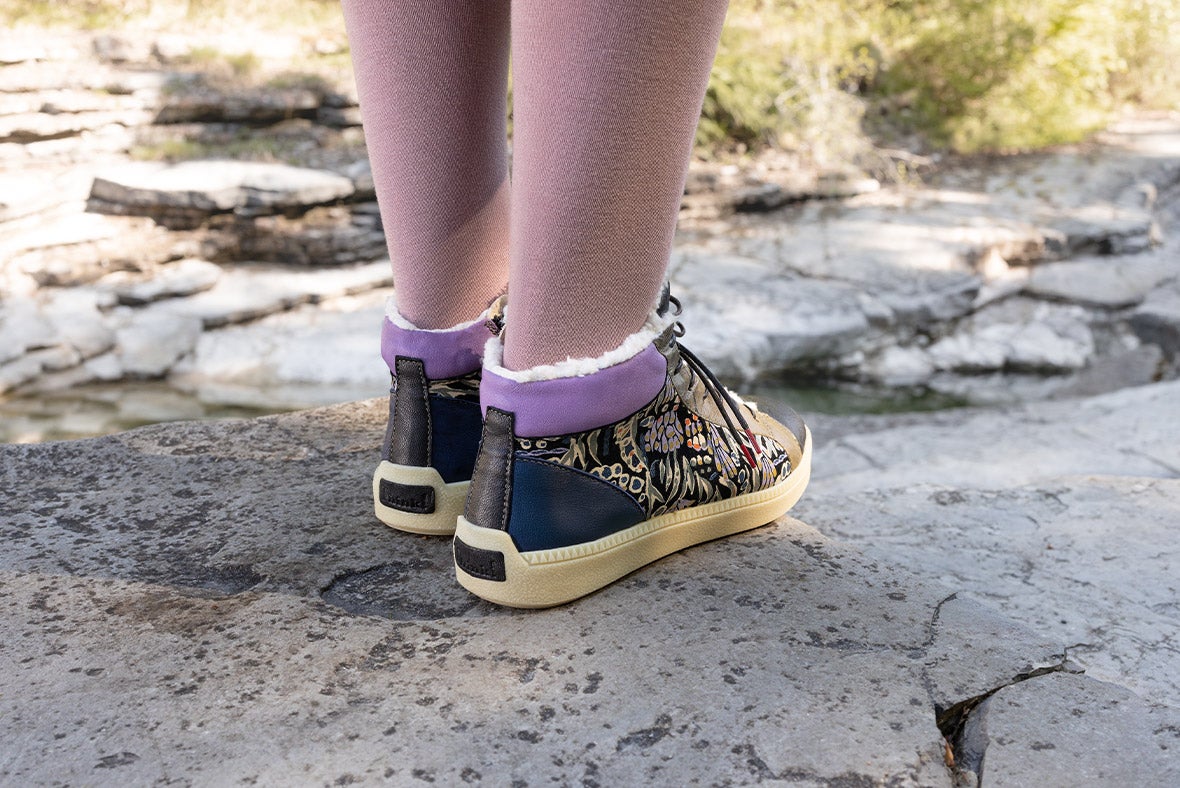 Think! Woman TURNA Sneakers high  with Zip/Lacing - Material: Leather combination - Colour: Black
