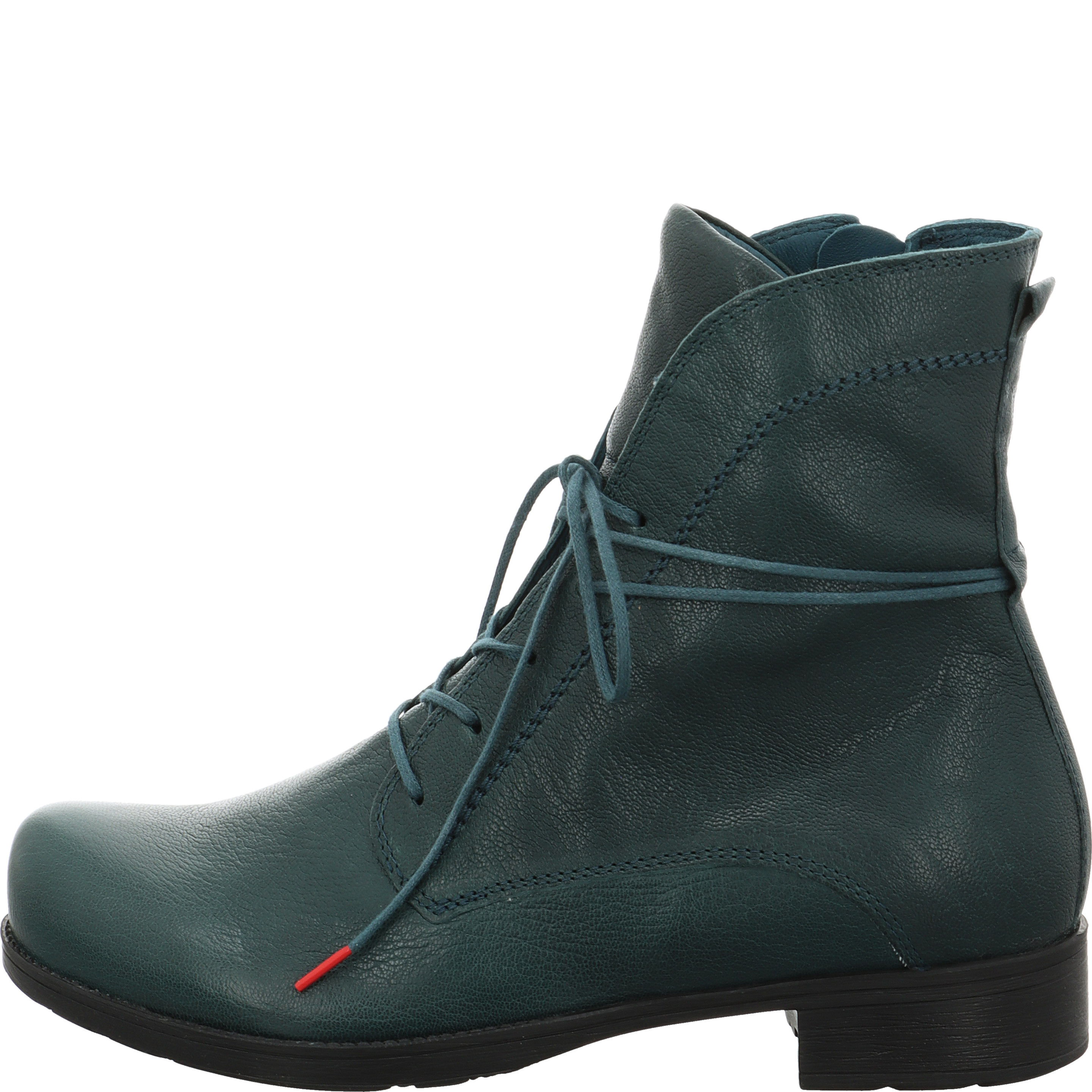 Think! DENK! Damen Stiefelette - Material: Leder in Blau