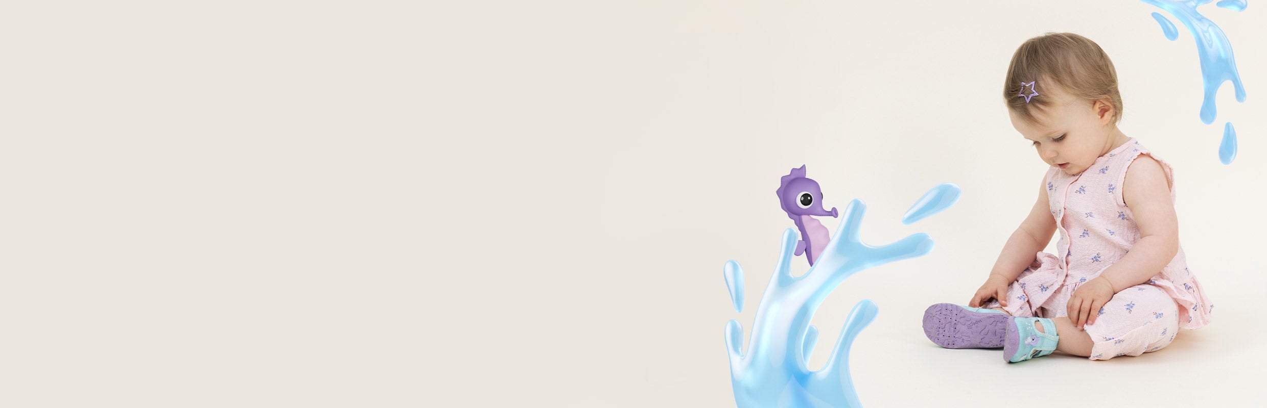 superfit Mädchen SPOTTY Hausschuh mit Klettverschluss - Farbe: Grün - Material: Textil