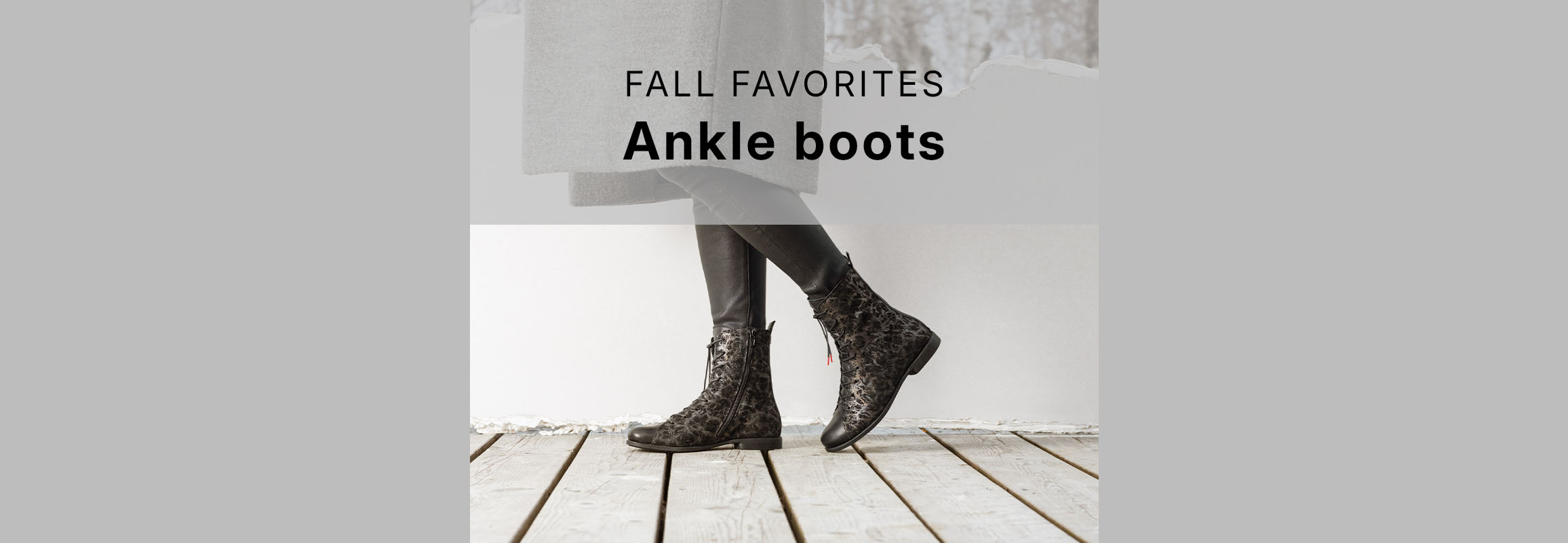 Ankle boots for women