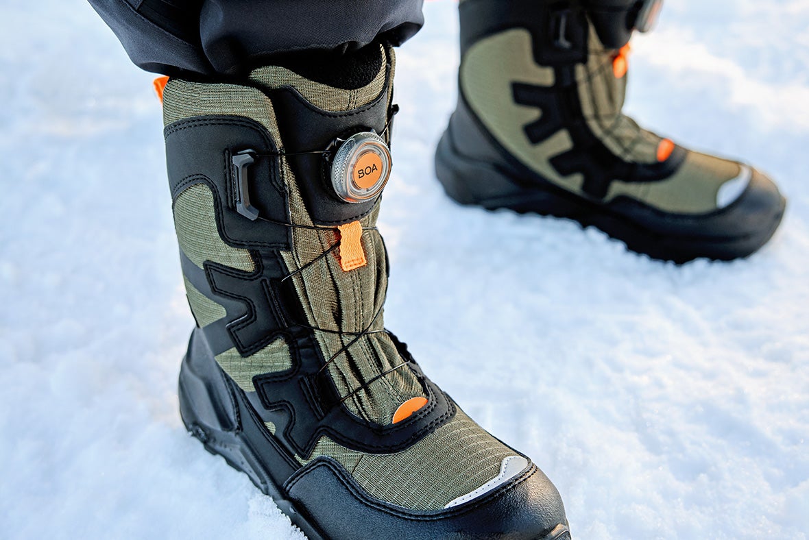 superfit Boys ROCKET Boot  with BOA® Fit System - Material: Synthetic - Colour: Green