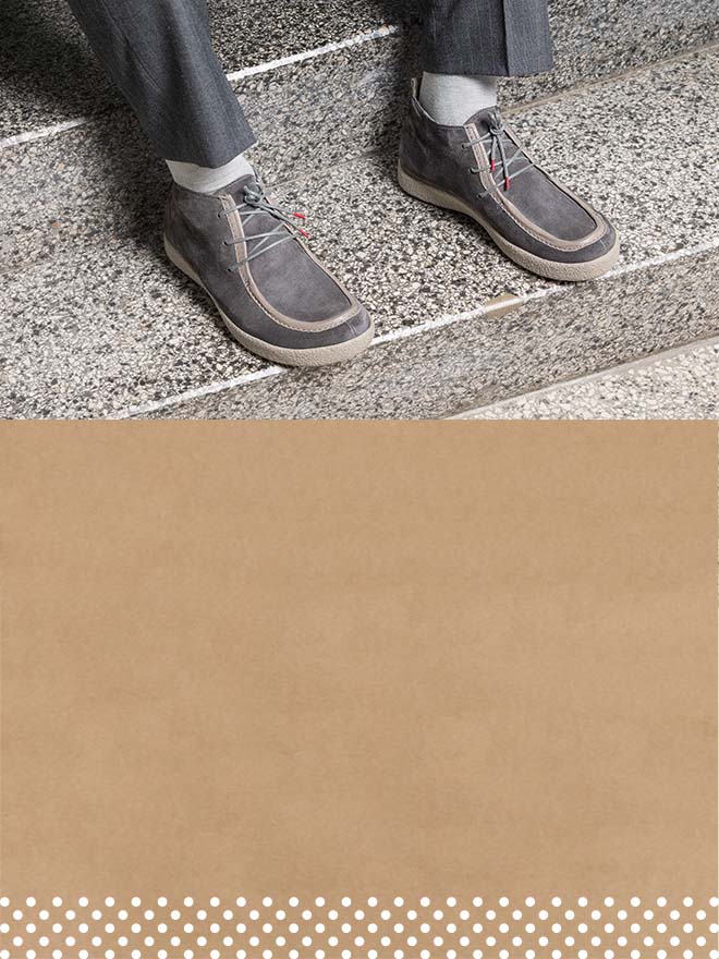 Think! Herren GEOAG Ankle Boots mit Schnürung - Farbe: Braun Think! Herren GEOAG Ankle Boots mit Schnürung - Farbe: Braun - Material: Lederkombination