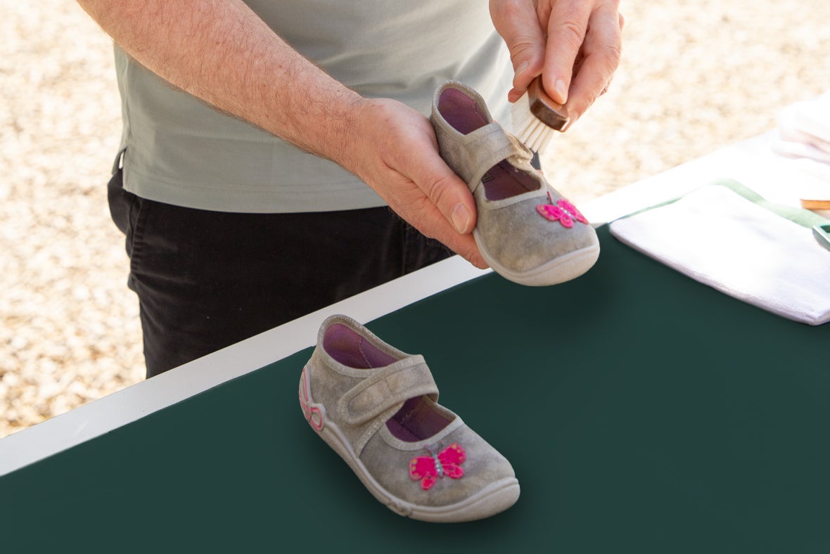 Textilschuhe von superfit reinigen und pflegen – so geht’s