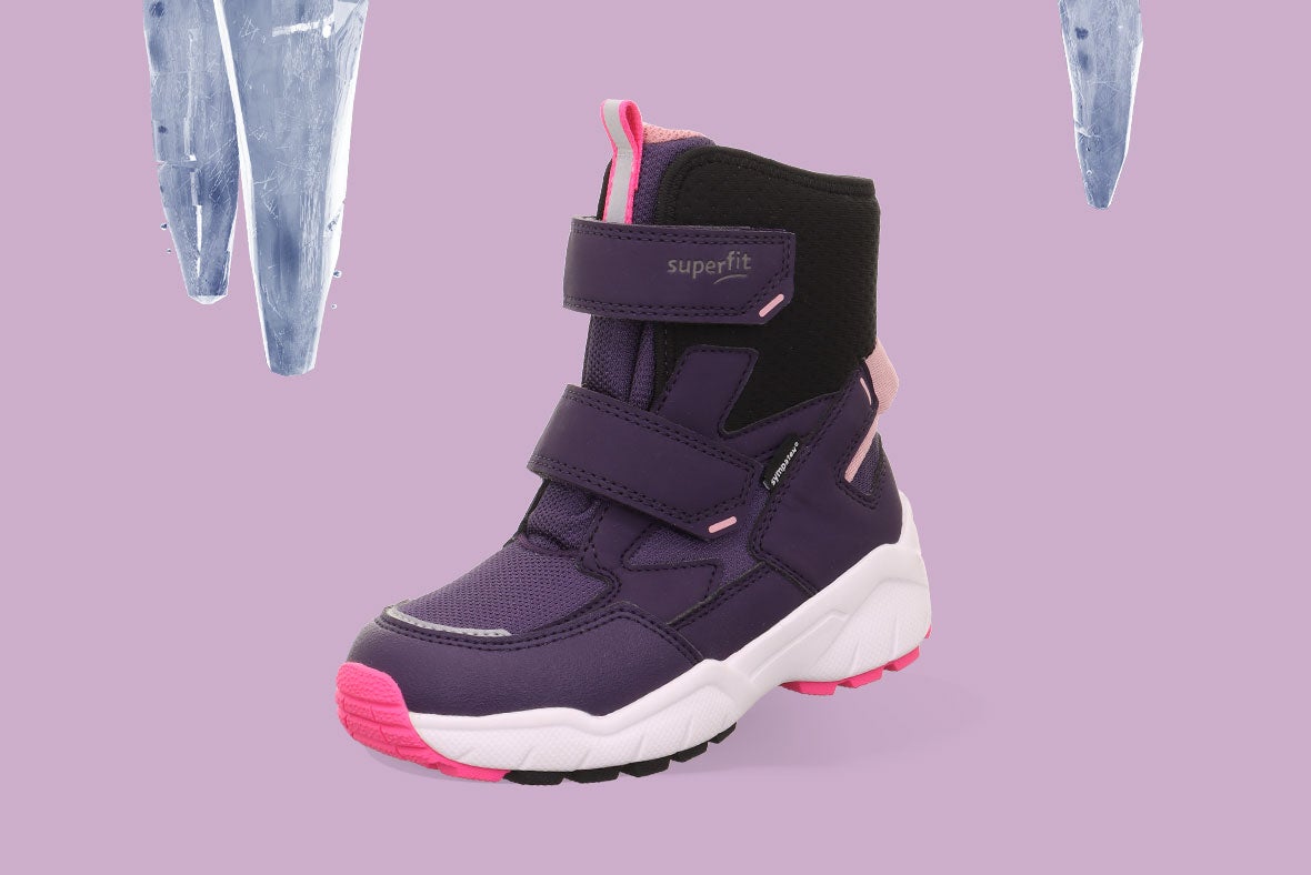superfit Mädchen CULUSUK 2.0 Boots mit Klettverschluss - Farbe: Blau - Material: Synthetik