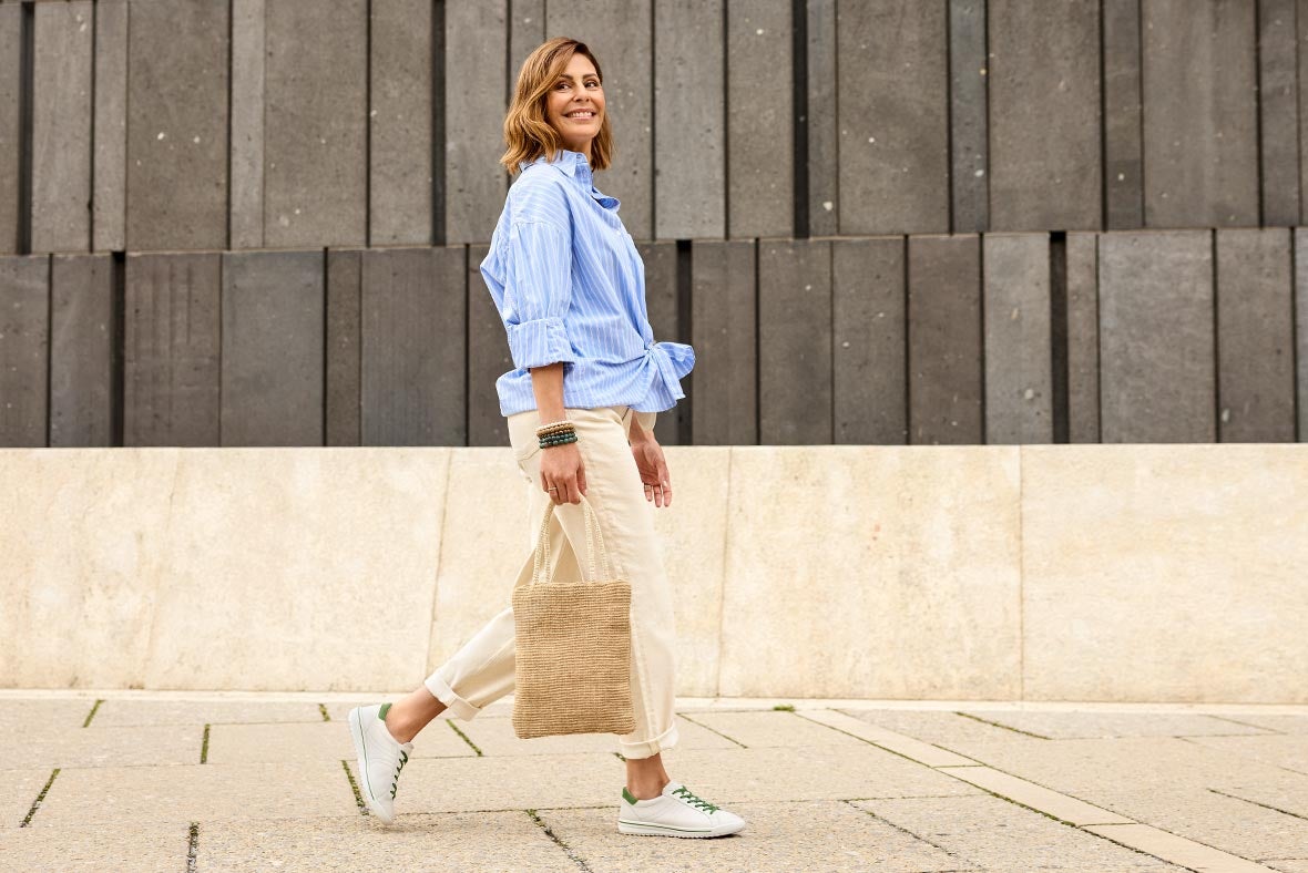 legero Damen ALIA Sneaker low mit Schnürung - Farbe: Weiß