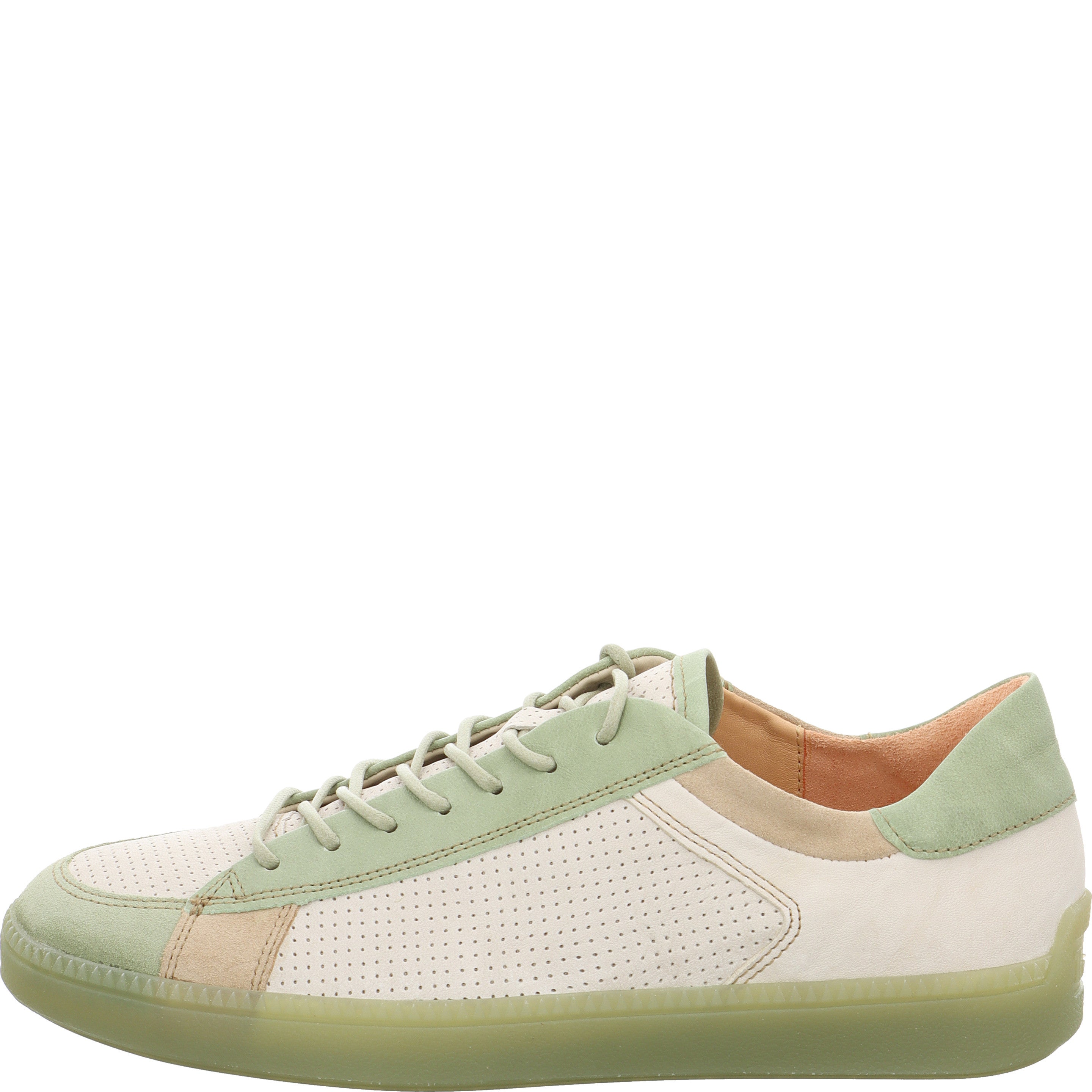 Think! TURNA HERREN Herren Sneaker low - Material: Leder in Grün