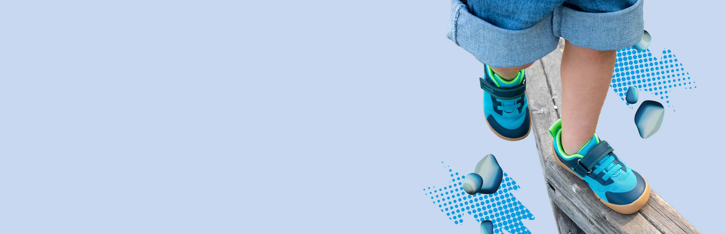 superfit Boys VENTO Sneakers low with Velcro Fastener - Colour: Blue - Material: Textile