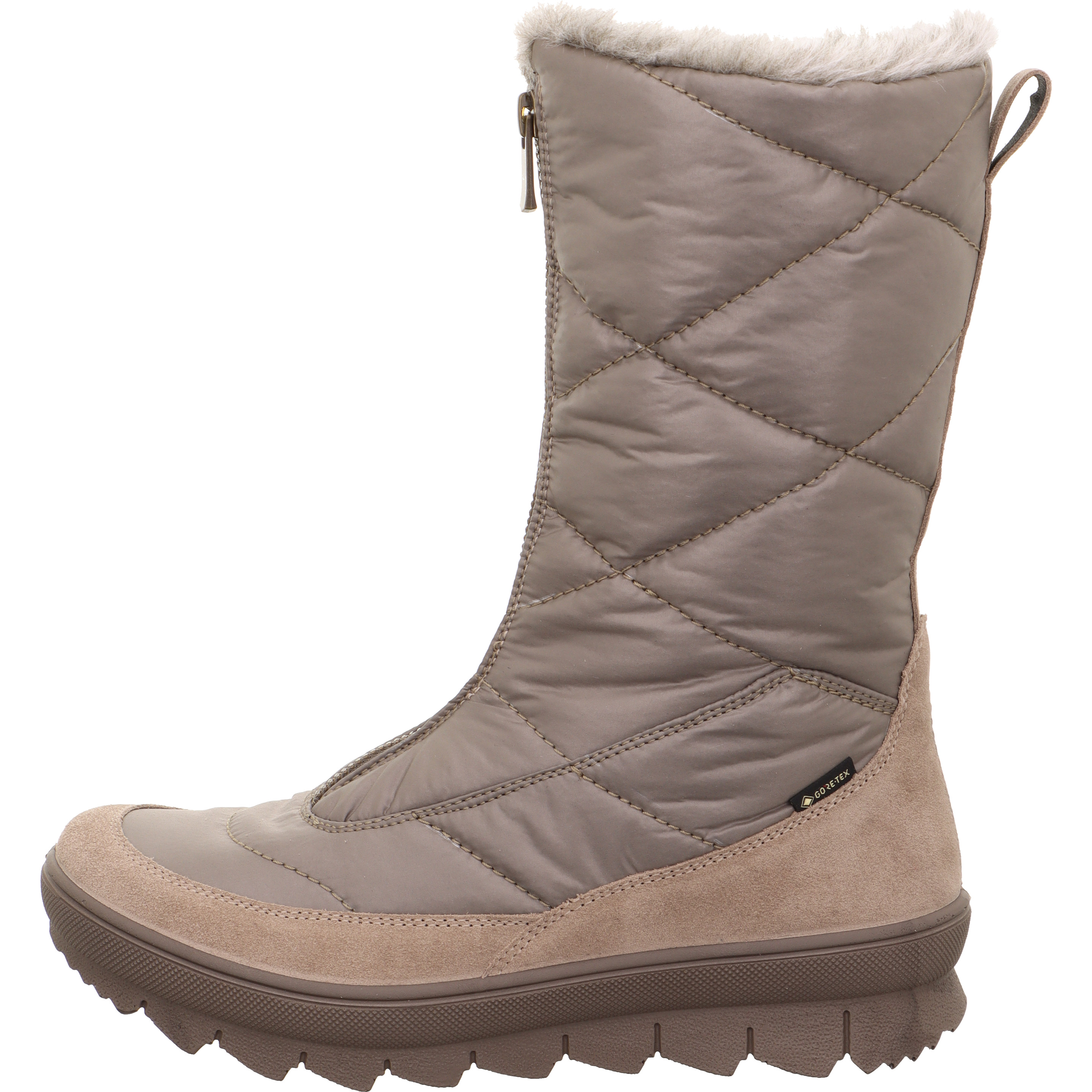 Legero NOVARA Damen Stiefel - Material: Leder/Textil in Beige