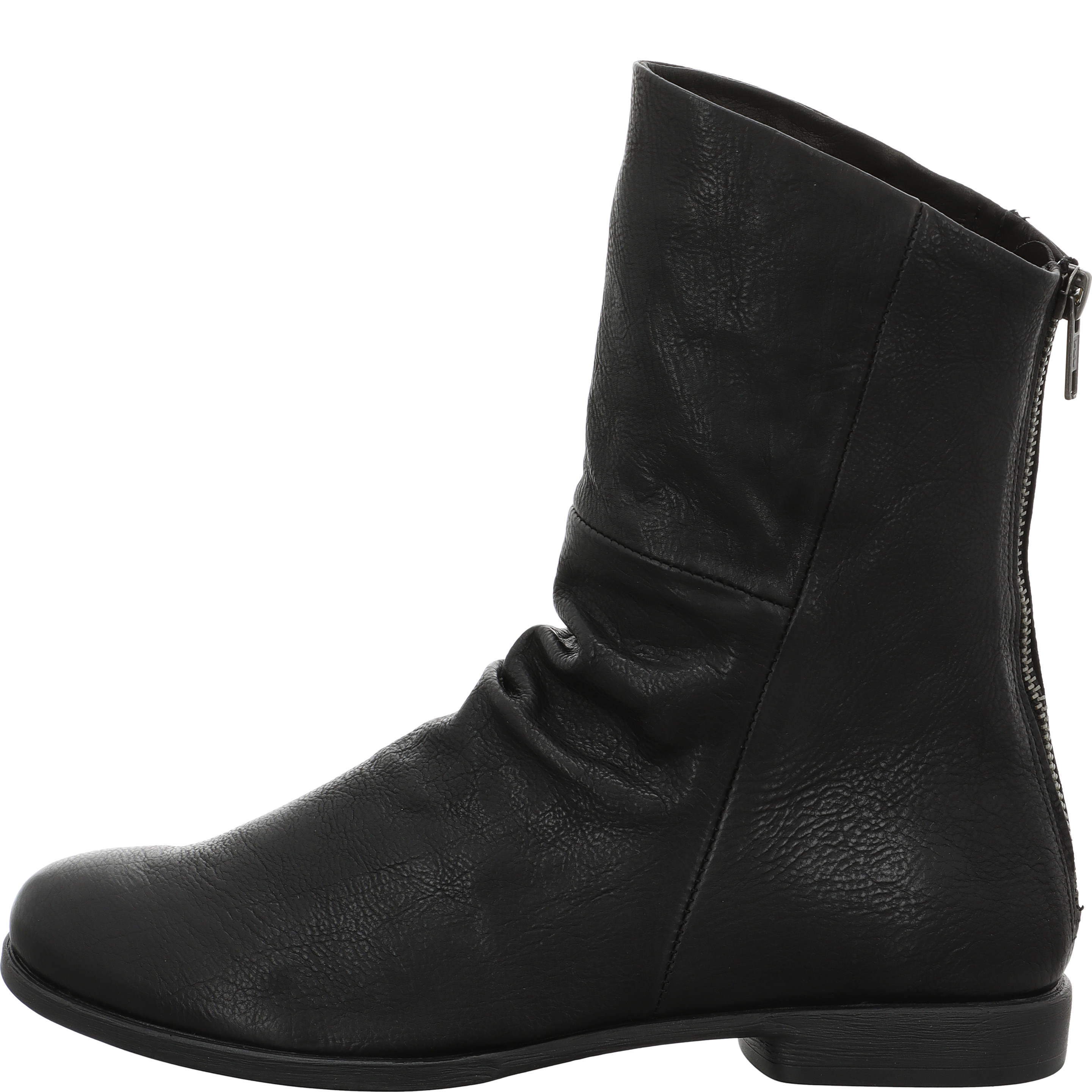 Think! AGRAT Damen Stiefelette - Material: Leder in Schwarz