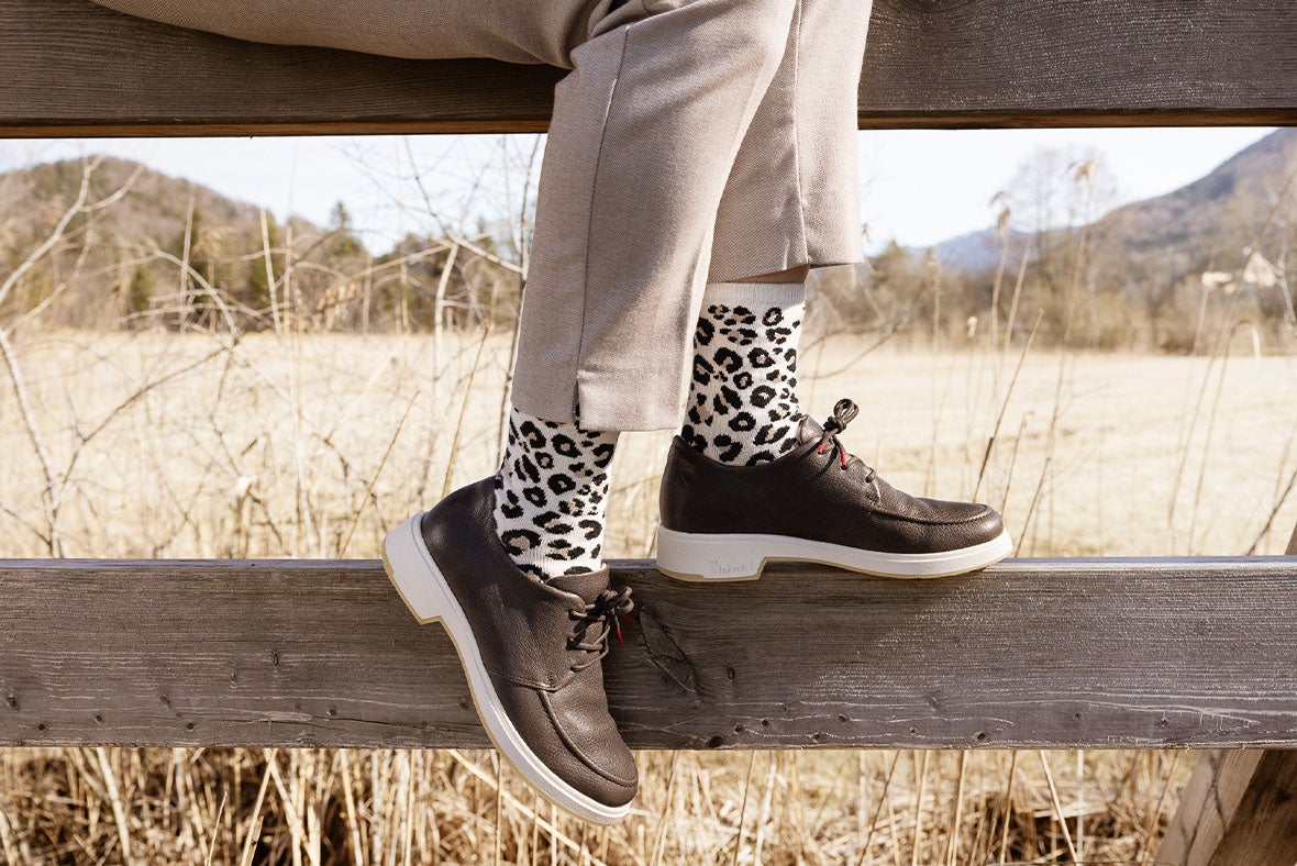 Think! Damen COGITA Schnürschuh mit Schnürung - Farbe: Grau Think! Damen COGITA Schnürschuh mit Schnürung - Material: Nappaleder - Farbe: Pepper