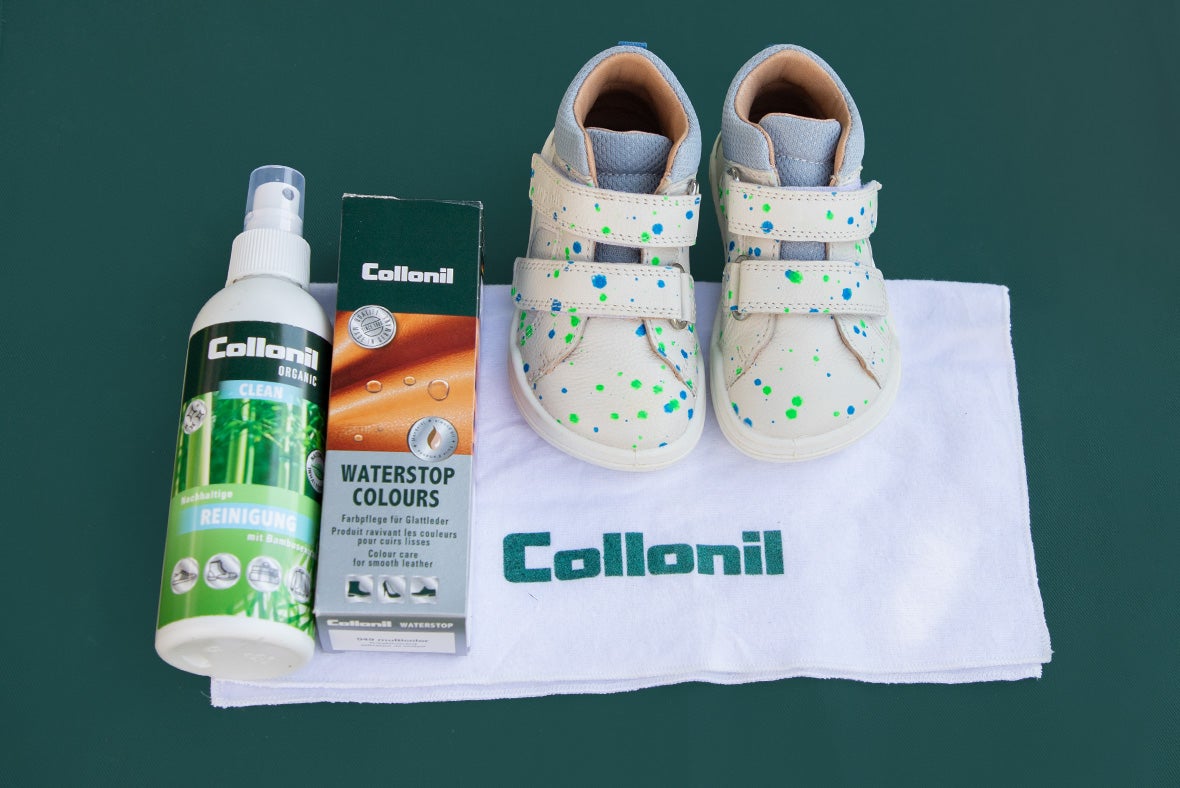 Glattlederschuhe von superfit richtig reinigen und pflegen