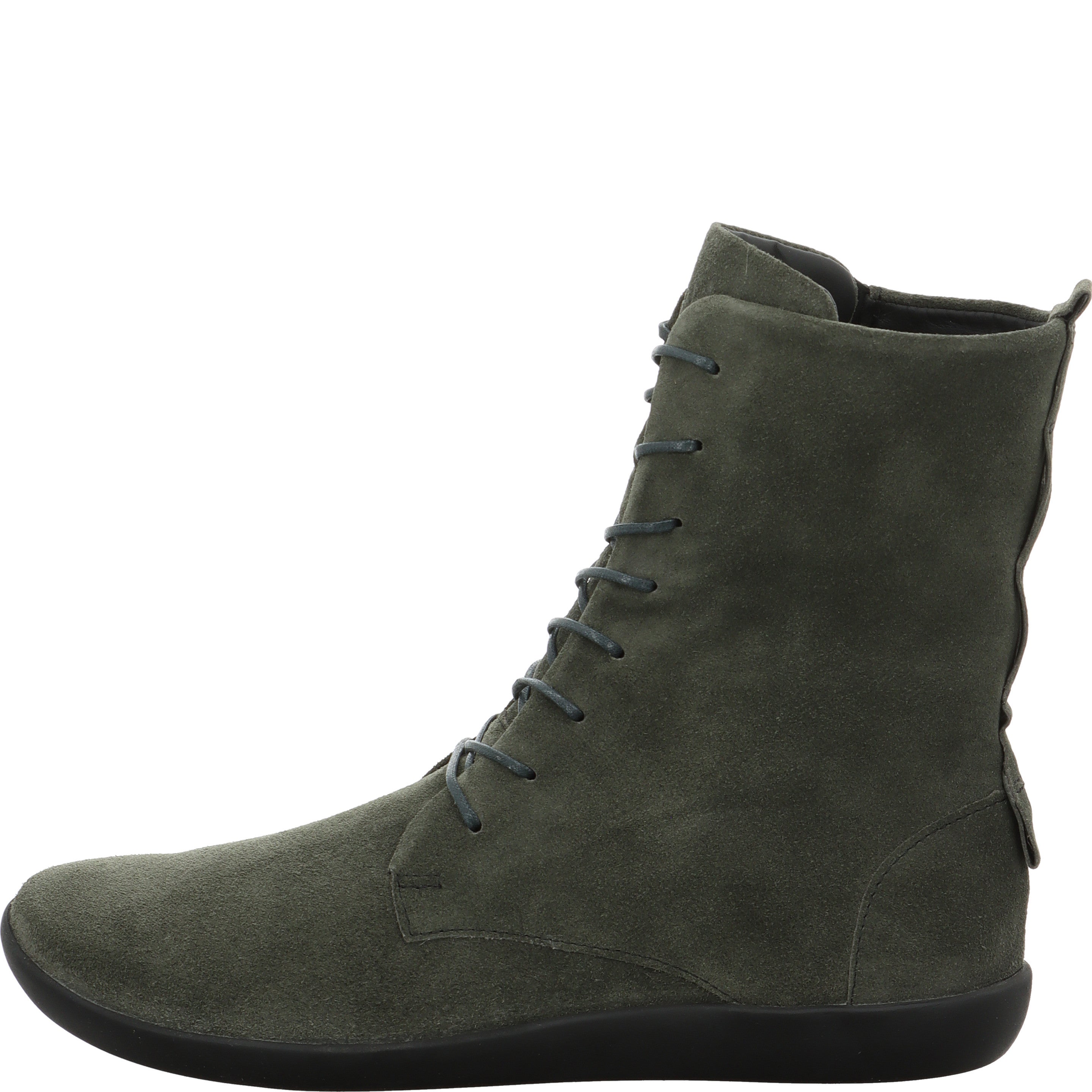 Think! NATURE Damen Stiefelette - Material: Leder in Grün