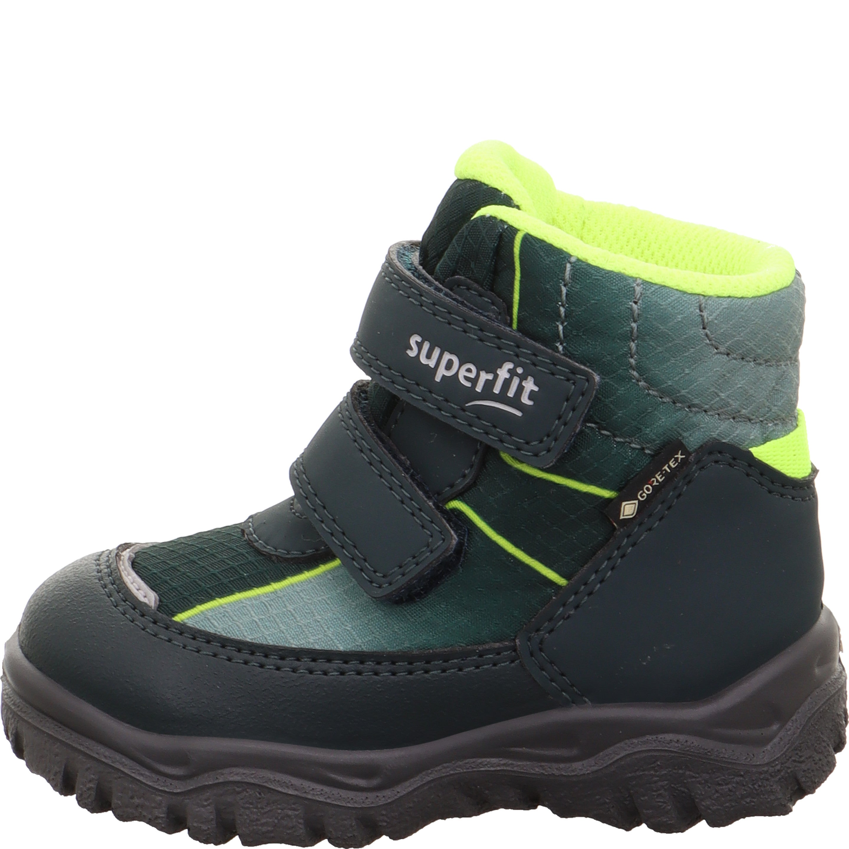 Superfit HUSKY+ Jungen Boots - Material: Textil/Sonstiges Material in Grün