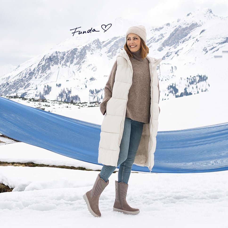 legero Woman NOVARA Boot  with Zip - Material: Suede - Colour: Beige