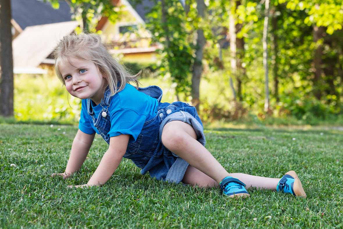 superfit Jungen VENTO Sneaker low mit Klettverschluss - Farbe: Blau - Material: Textil