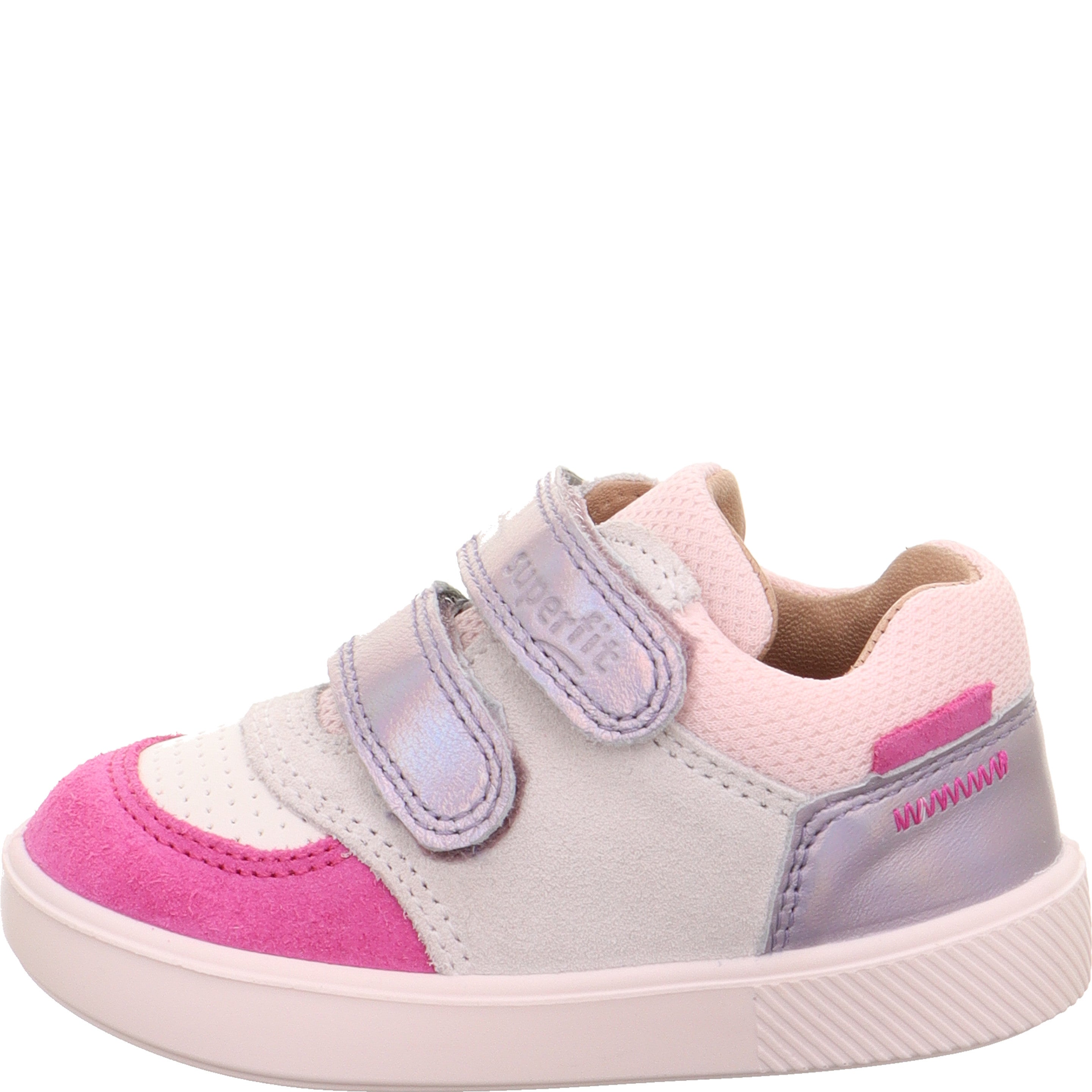 Superfit SUPIES Sneaker low - Material: Leder/Textil in Mehrfarbig
