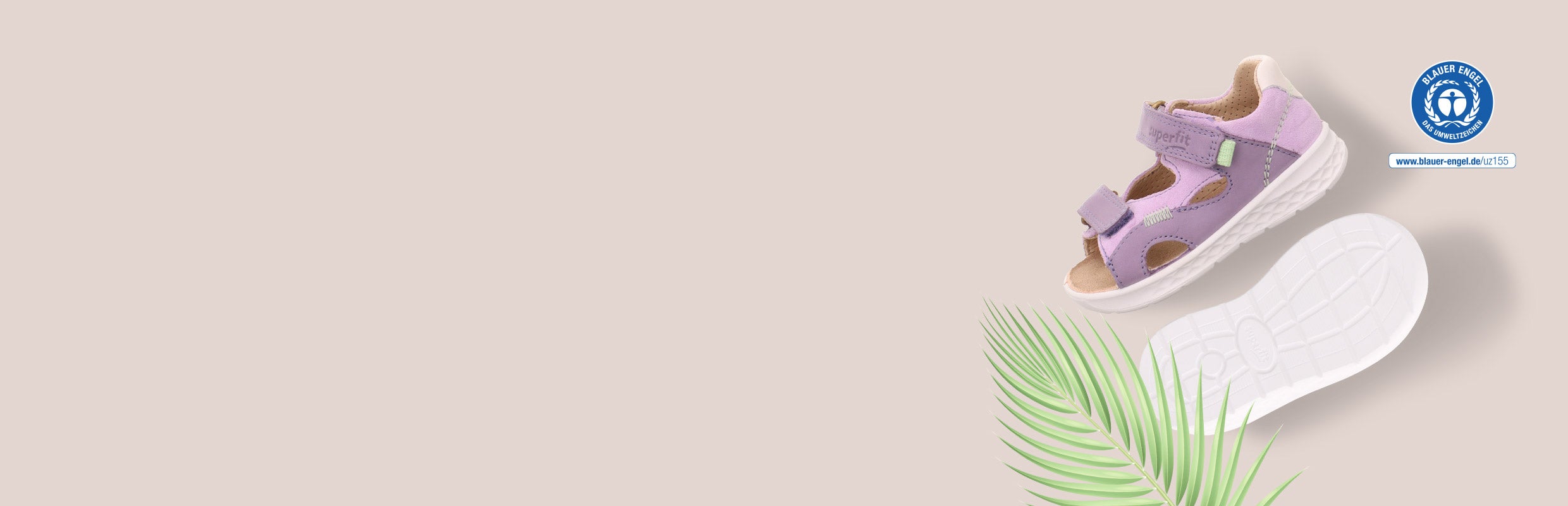 superfit Mädchen LAGOON MIDI Sandale mit Klettverschluss - Farbe: Blau superfit Mädchen LAGOON MIDI Sandale mit Klettverschluss - Farbe: Blau - Material: Nubukleder