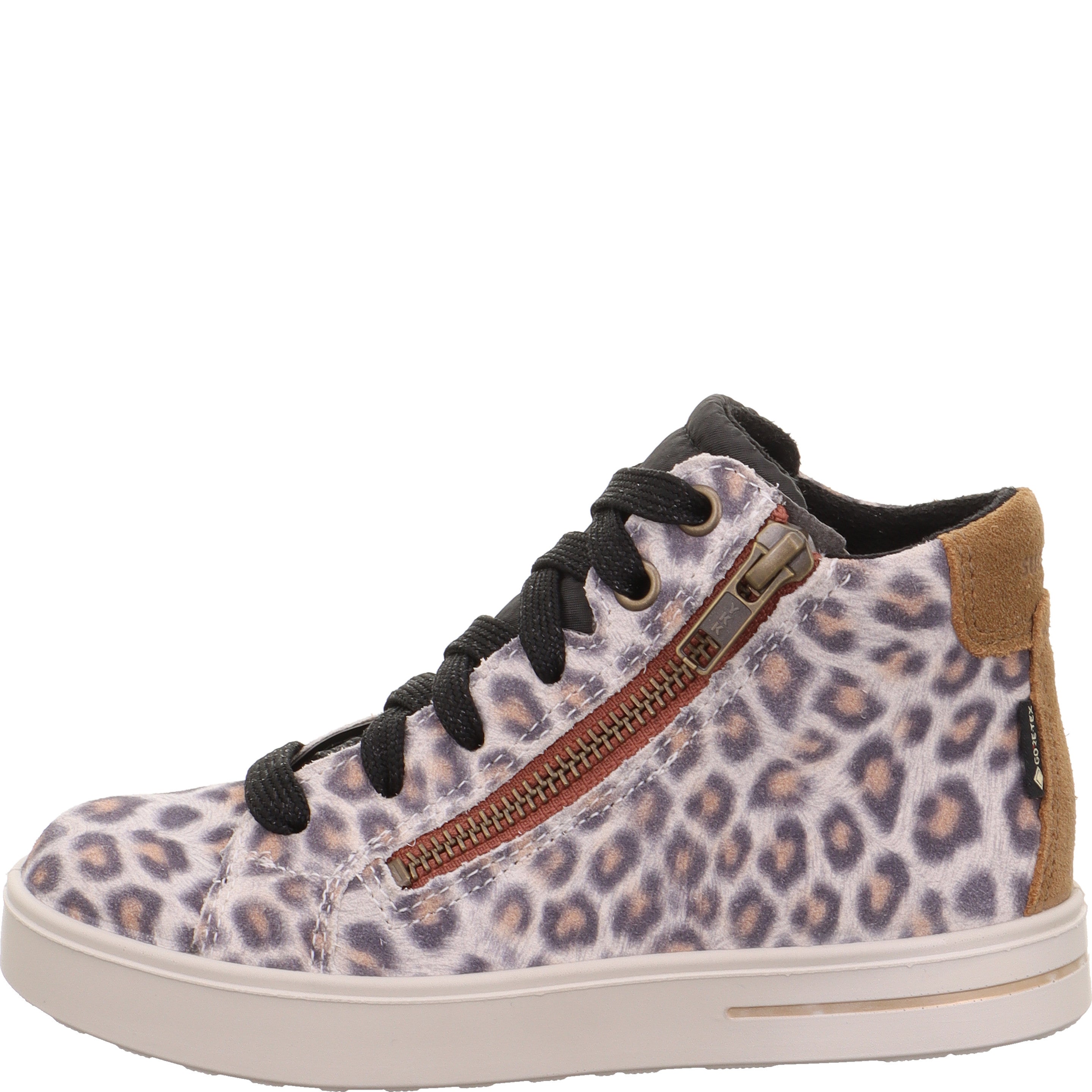 Superfit STELLA Mädchen Sneaker high - Material: Leder/Textil in Braun