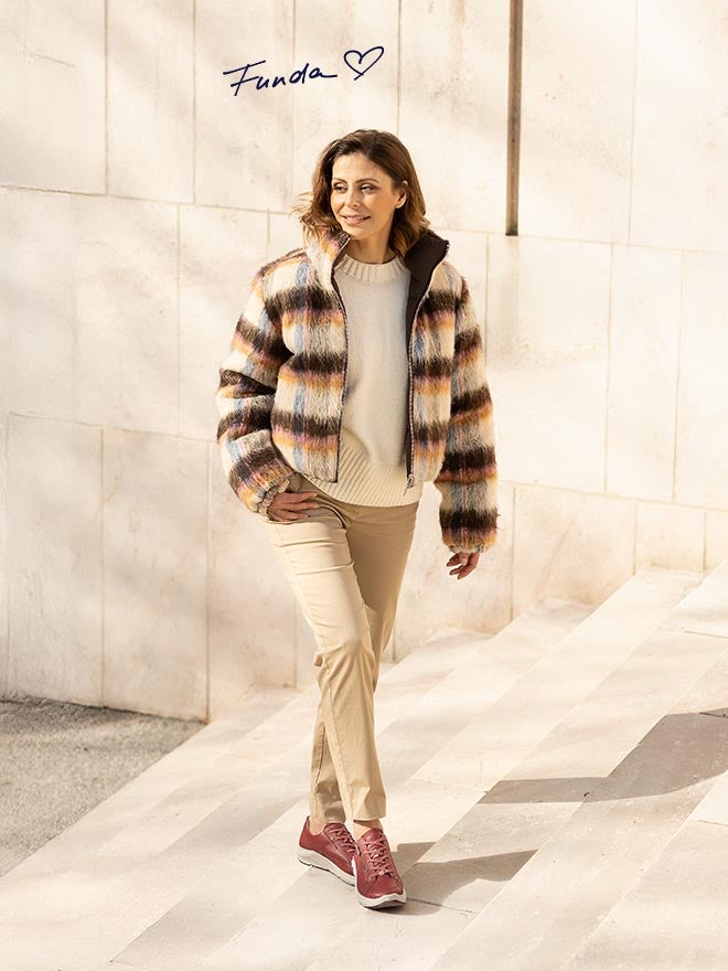 legero Damen BLISS Sneaker low mit Reißverschluss/Schnürung - Material: Nappaleder - Farbe: Rot