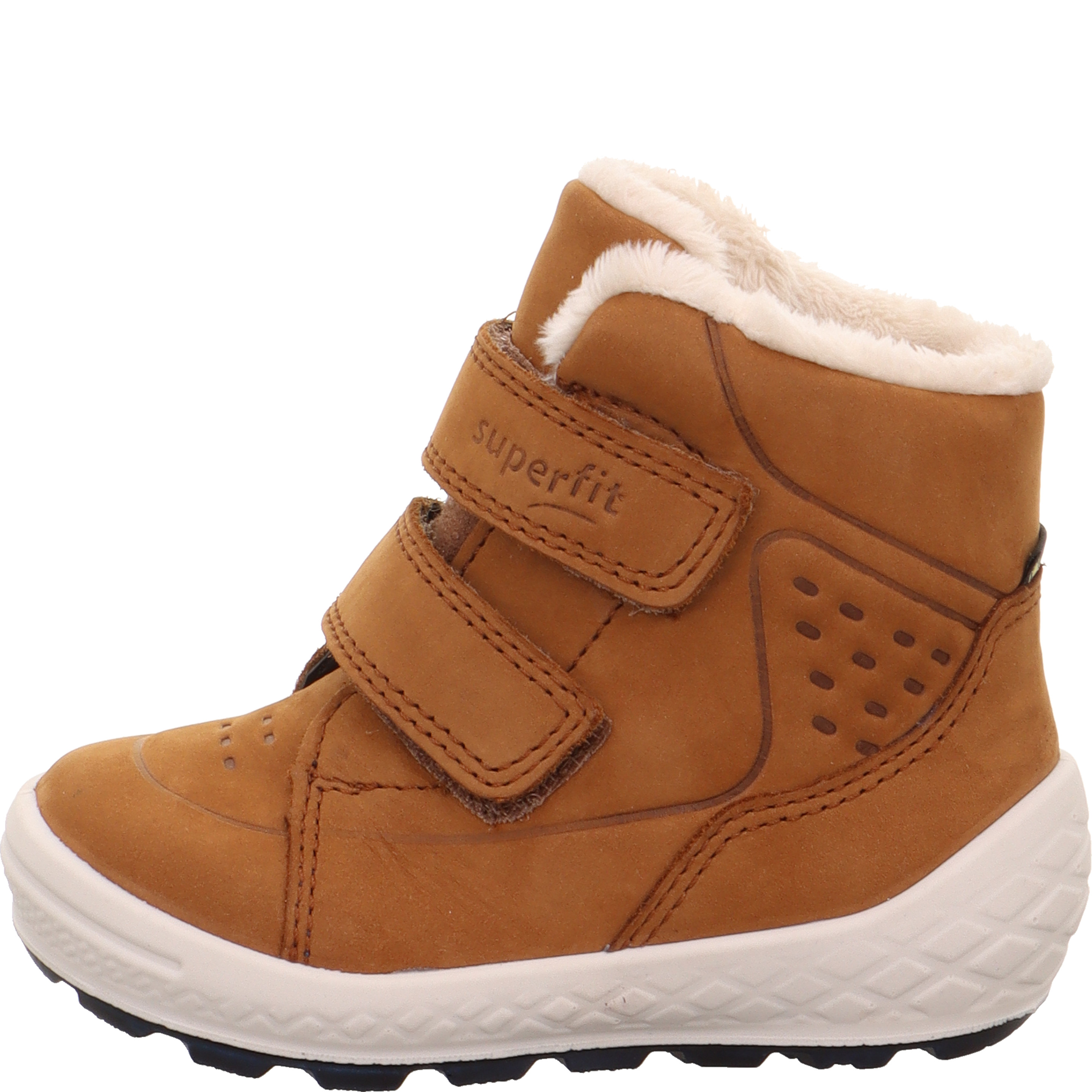 Superfit GROOVY 2.0 Boys - Material: Leather/Textil in Brown