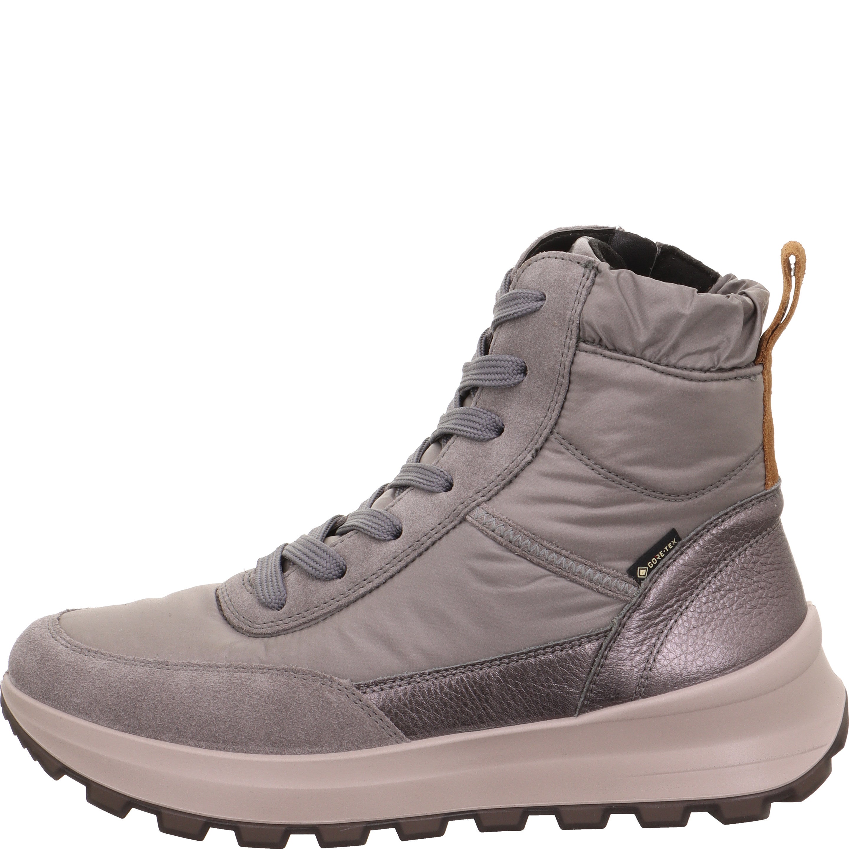 legero T4 RUN Damen Stiefel - Material: Leder/Textil in Grau