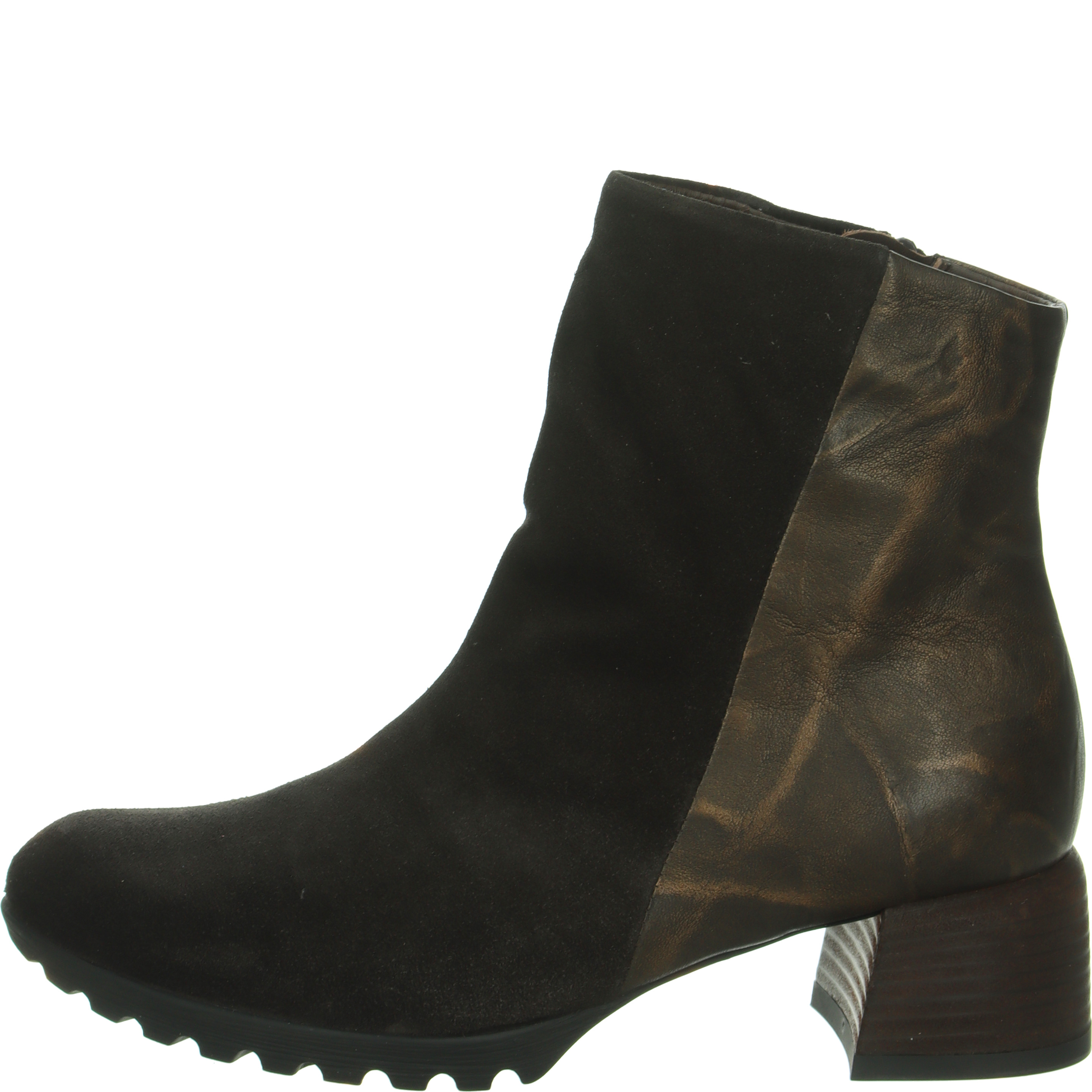 Think NOLA Woman Ankle boot - Material: Leather in Brown