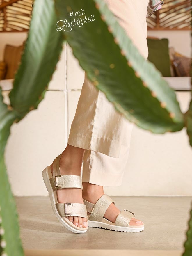 legero Woman MOVE Sandal with Velcro Fastener - Colour: Others