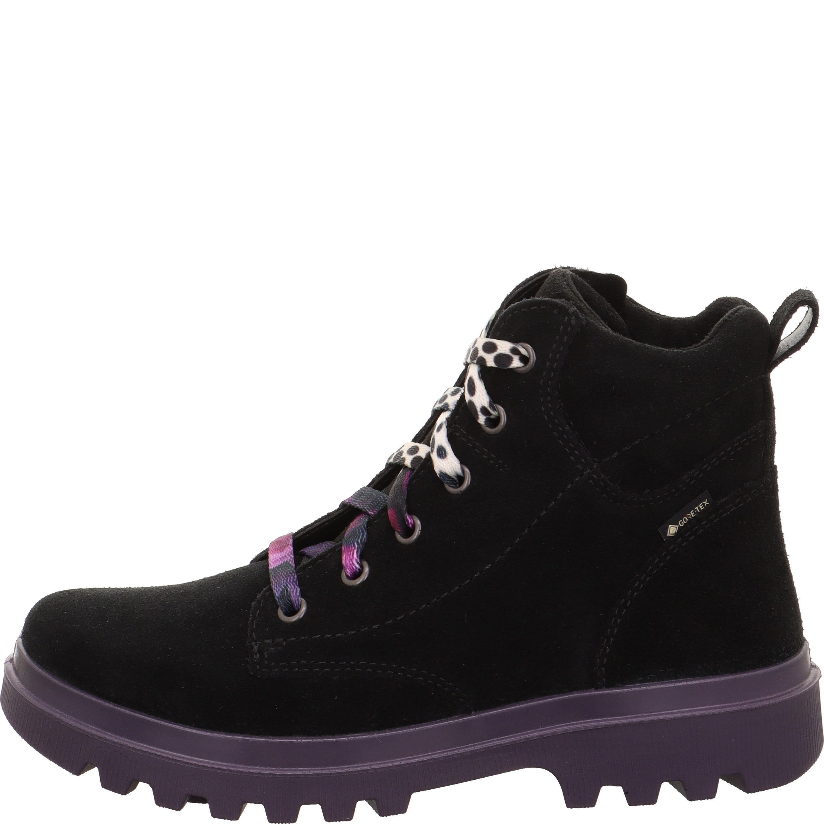 Superfit ABBY NOVA Mädchen Boots - Material: Leder/Textil in Schwarz