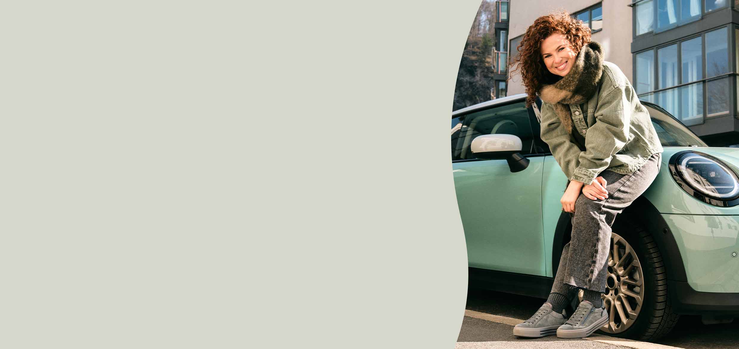 legero Damen LIMA 2.0 Sneaker low mit Reißverschluss/Schnürung - Farbe: Grün - Material: Veloursleder