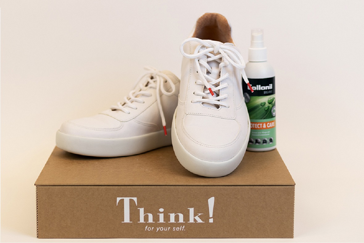 Think! Lederschuhe mit Imprägnierspray – Schutz vor Nässe und Schmutz