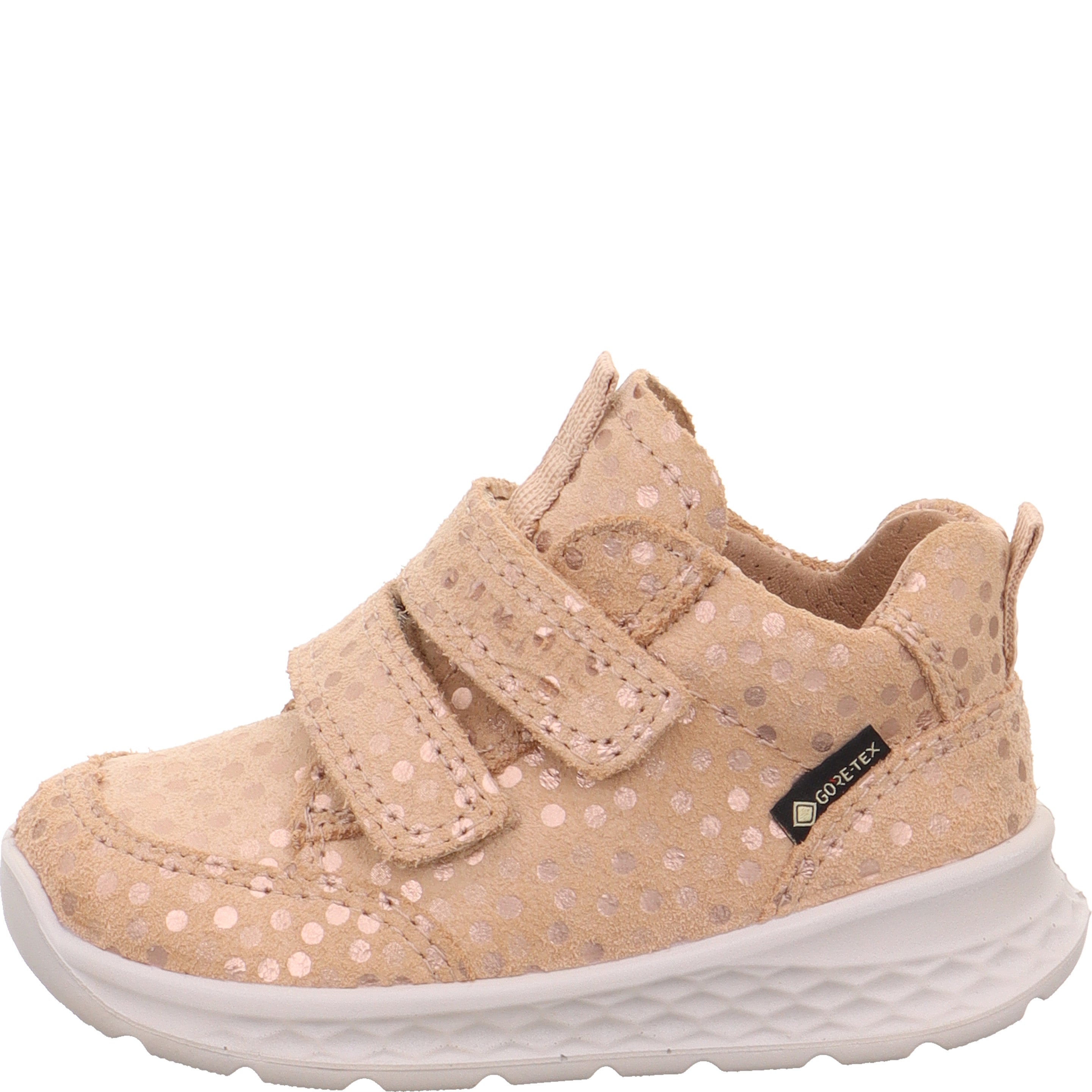 Superfit BREEZE Sneaker high - Material: Leder in Beige