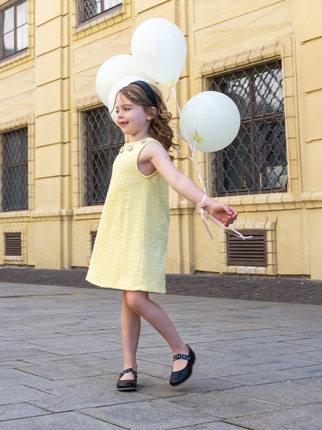 superfit Girls FLAIR BALLERINA Ballerina with Slip-in - Colour: Black