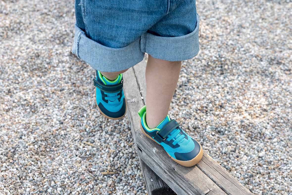 superfit Jungen VENTO Sneaker low mit Klettverschluss - Farbe: Blau - Material: Textil