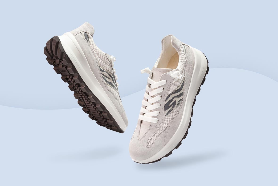 legero Woman T4 RUN Sneakers low with Elastic lacing - Colour: Grey legero Woman T4 RUN Sneakers low with Elastic lacing - Colour: Grey